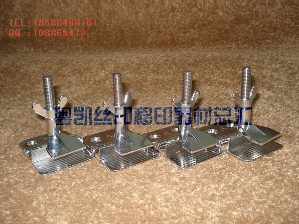 Cantonese Kyreal Body Shop Silk Screen Printed Online Edition Printed Equipment Butterfly Clips Web Version Chuck Simple Handprint Table Pair