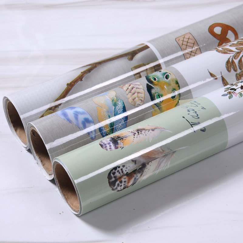 Aluminum foil lampblack sticker high temperature resistant lampblack wallpaper kitchen stove tile lampblack wall lampblack