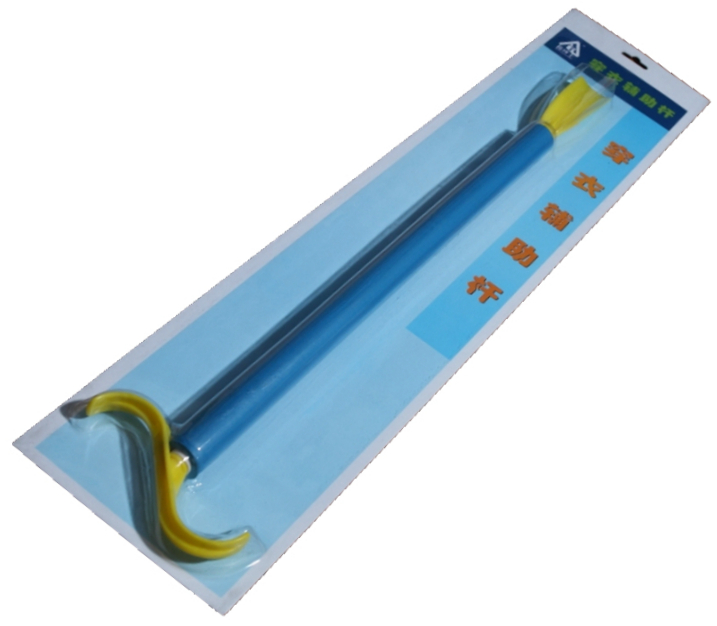 Wearing an auxiliary bar for physical and mental impairspersons wearing pants deSox wearing a shoe bar Clothing Hook Shoes Plucking a living assistance hook