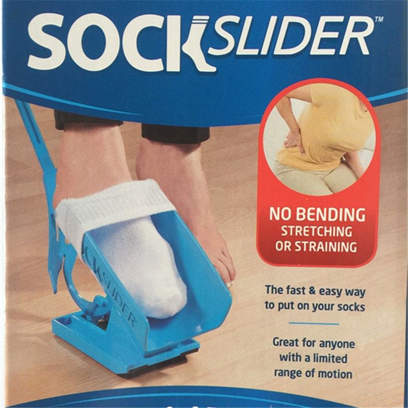 Sooters, take off socks, elderly pregnant women, disabled people, free of bending, living aids
