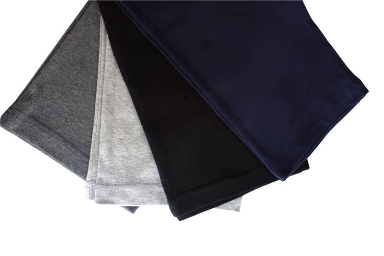 Quần pyjama nam màu xám nhạt Kích thước lớn Quần thể thao Cotton Đen Quần thường xuyên Quần buổi sáng Quần nhà Quần Quần sống quần ống suông nam