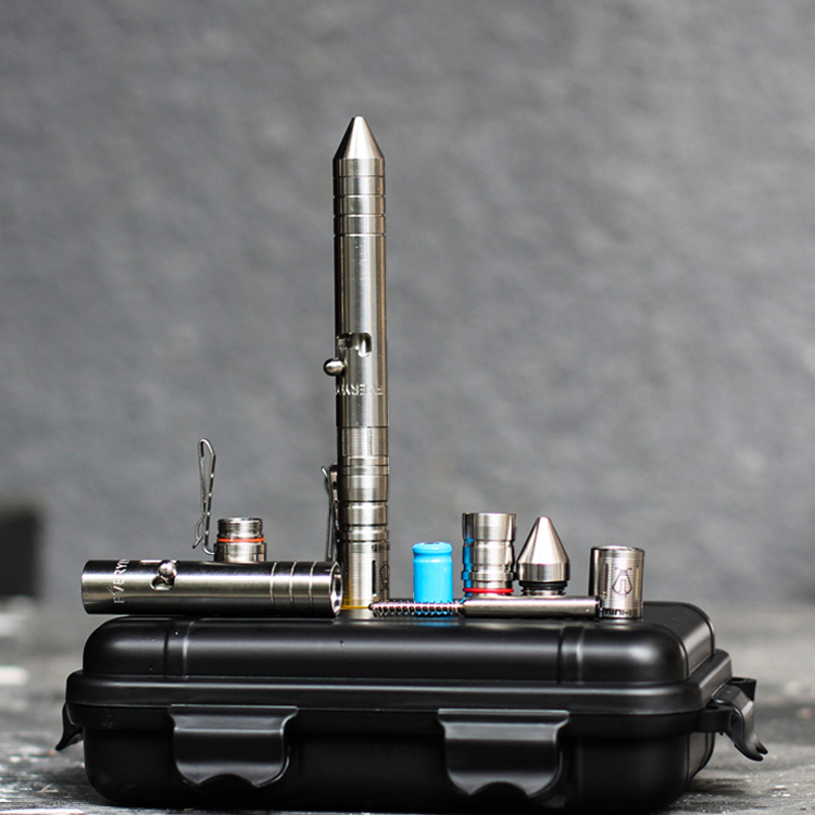 13 Pen Arctic Star Titanium Alloy Torch Pen Two-in-one Modular Gun Bolt Edc Tactical Pen USB Fast Charge