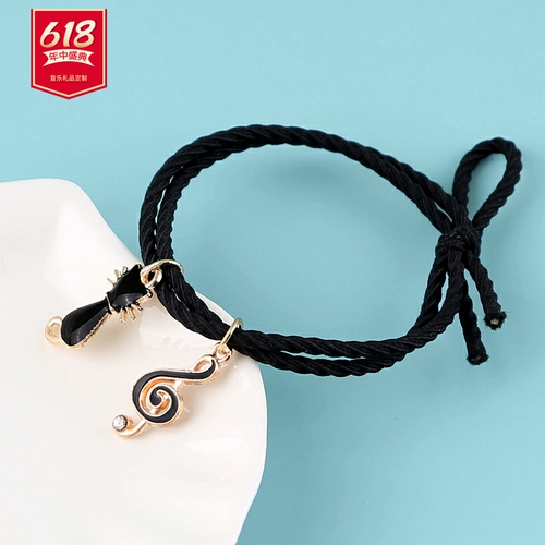 Мори тройная веревка для волос самка мультфильм милый кошачьи девушки галстук привязка к браслету подруги двойная резина