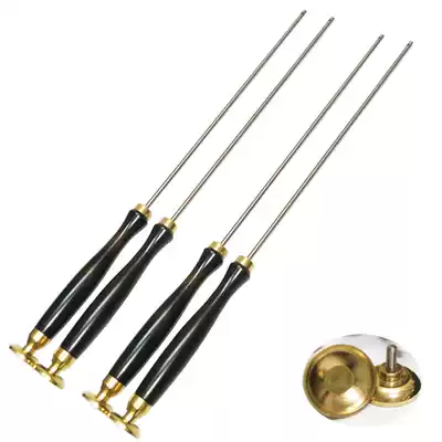 5 6mm solid kong zhu gan unis tan handle titanium alloy rod wood handle alloy shaking Rod