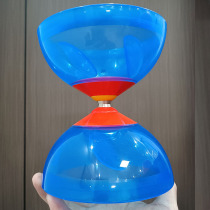 Shenao 3-axis soft rubber double-head diabolo old man fitness shaking leaf plastic bowl silent V-shaped groove easy for beginners to use