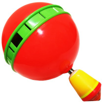 Wufu airbag head seven-bearing single-head hula hoop large diabolo fitness 360-degree one-way rotation shock-absorbing special-shaped ball