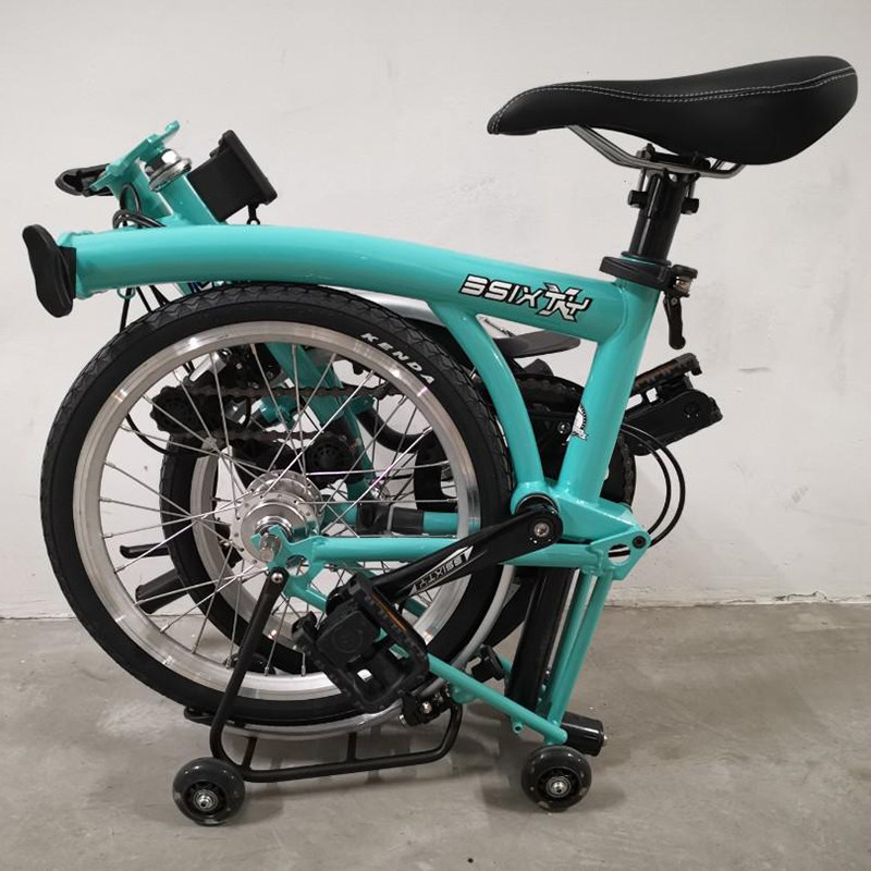 3Sixty small cloth folding bicycle portable inner 3-speed variable speed ultra-light bicycle 18 inch male and female students adult car