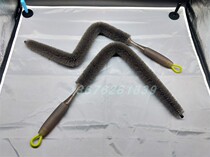 Washing treasure X33138 car engine cleaning brush with long handle flexible gray nose White line engine brush