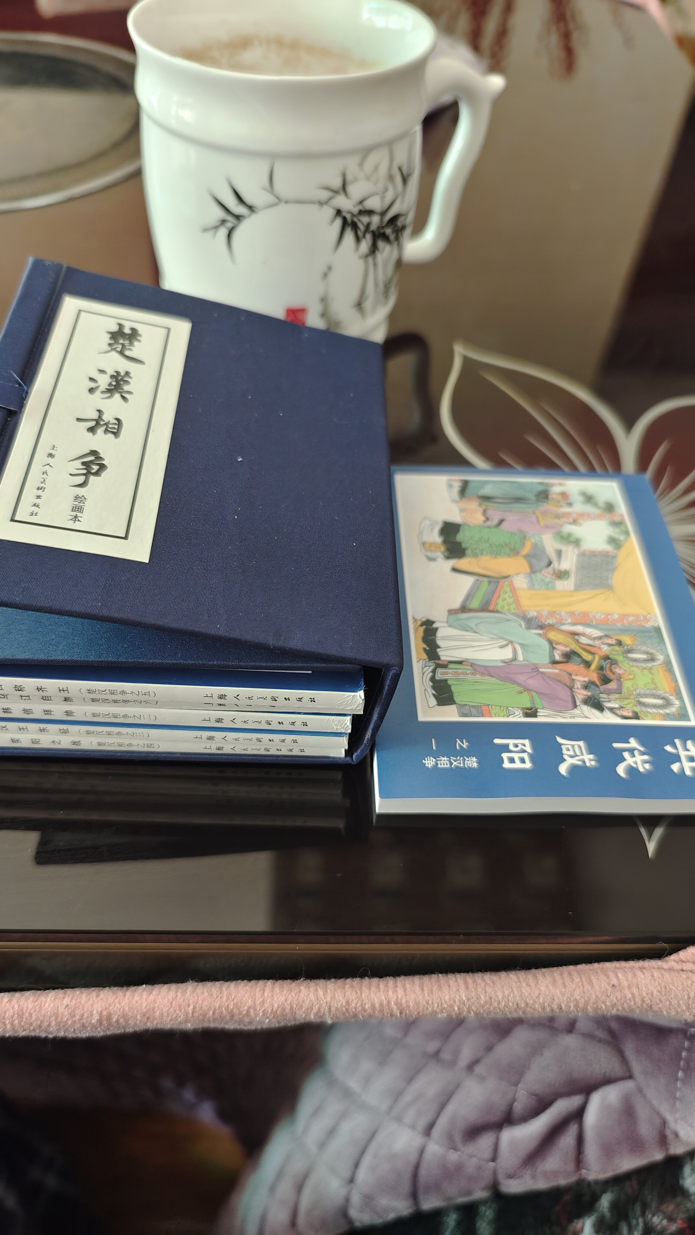 精装礼盒版】楚汉相争连环画6册函盒中国经典文学故事书东汉演义连环画