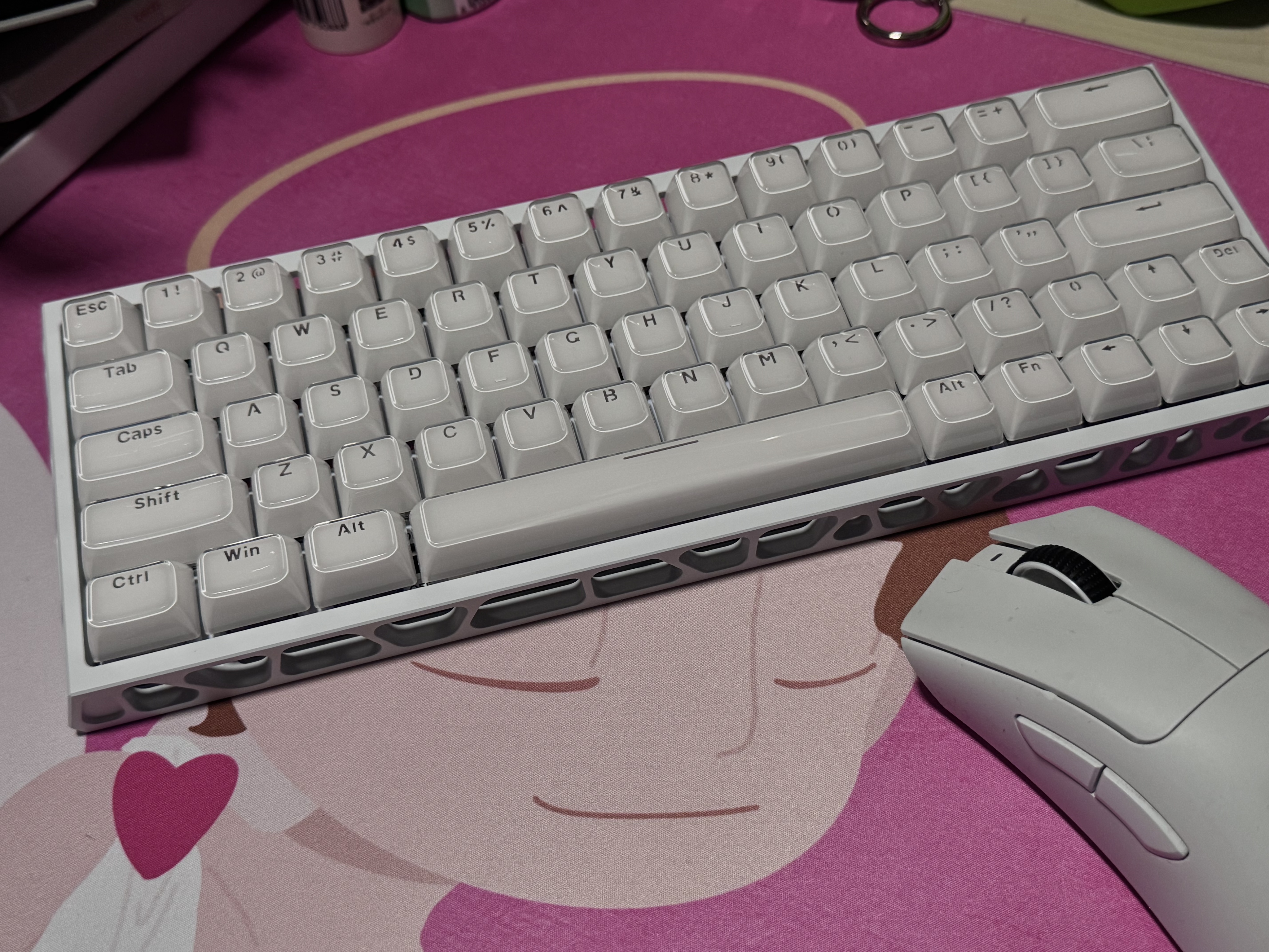 【新品未開封】MM Studio M6Pro+ single mode MM Studio M6PRO+磁轴机械键盘RGB客制化玉京子轴PC60V2红
