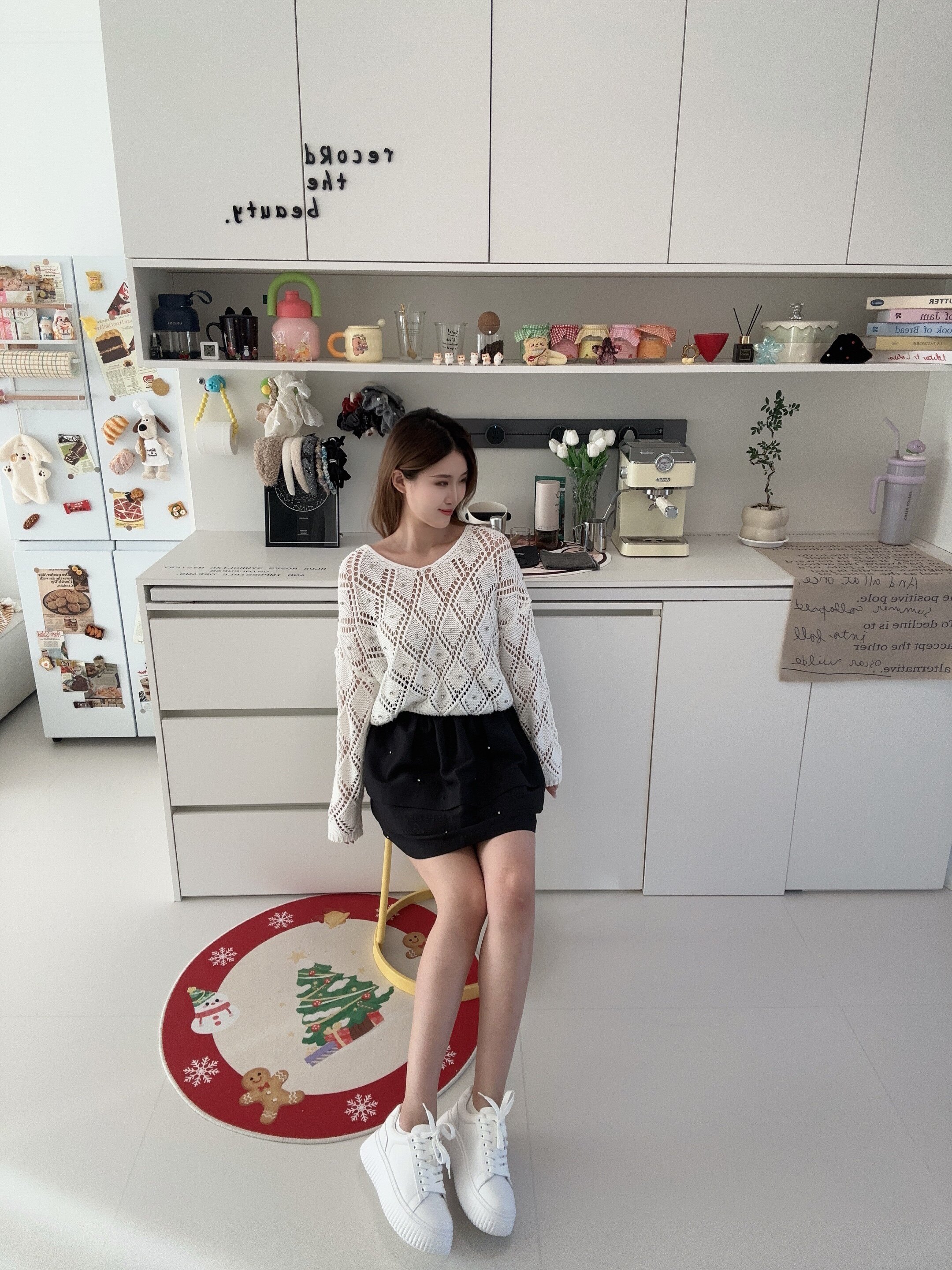 Nine West玖熙春季厚底小白鞋,饼干鞋设计4-5.5cm增高小个子福音