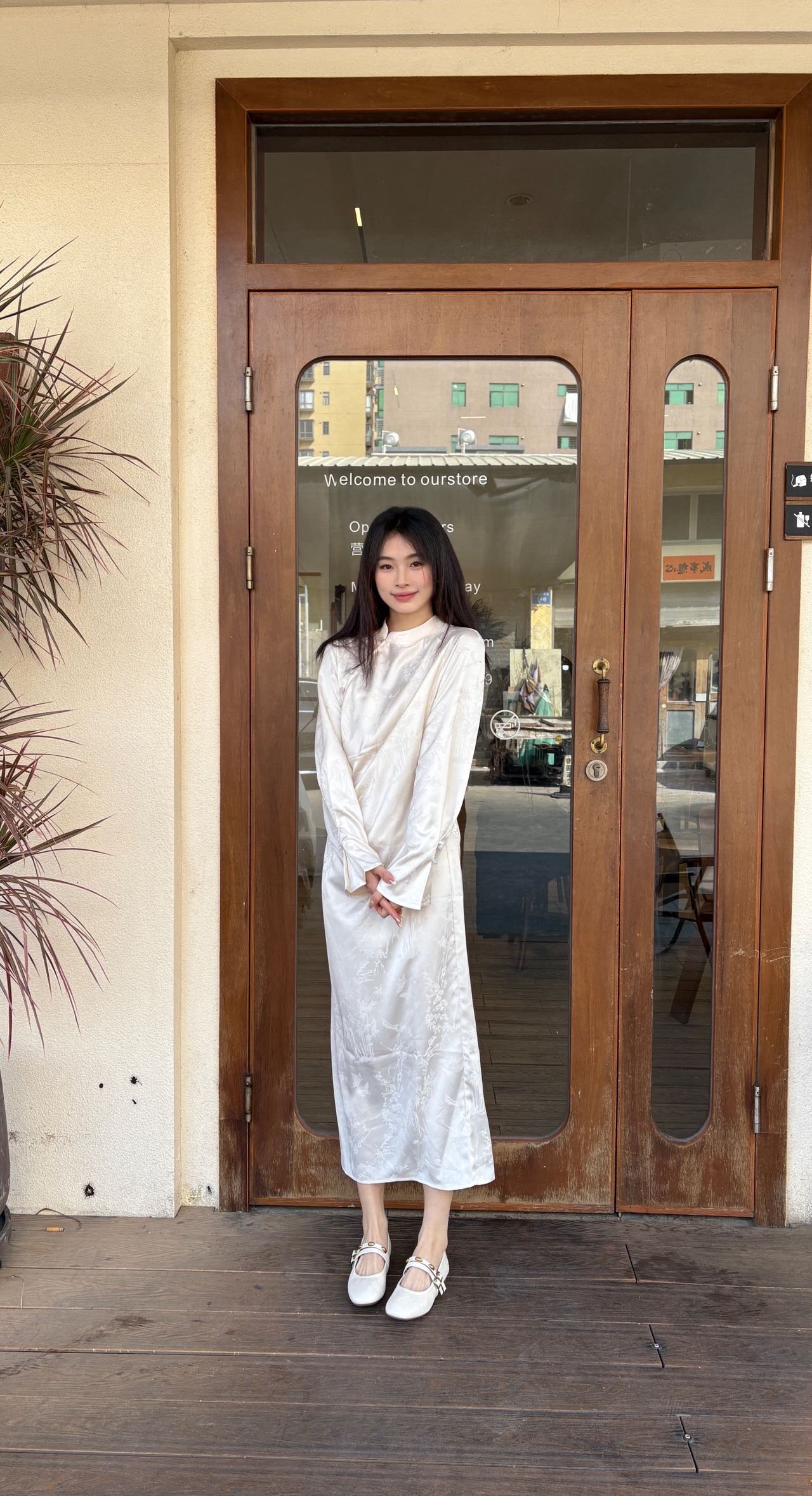 百丽小金豆芭蕾玛丽珍鞋 羊皮材质柔软亲肤 蛋卷鞋底舒适不累脚