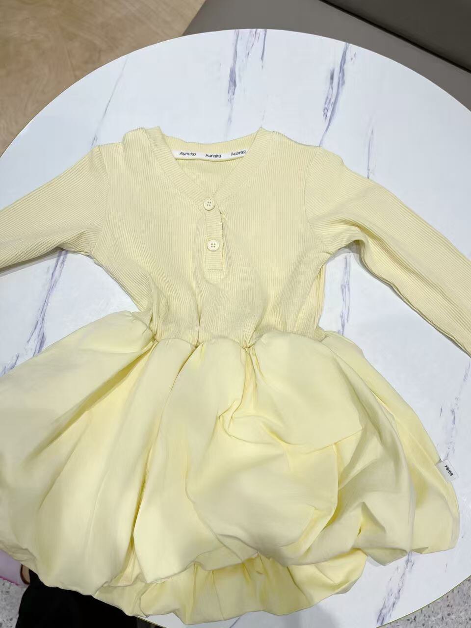 Customer photo for Yellow Bubble Dress, 90cm