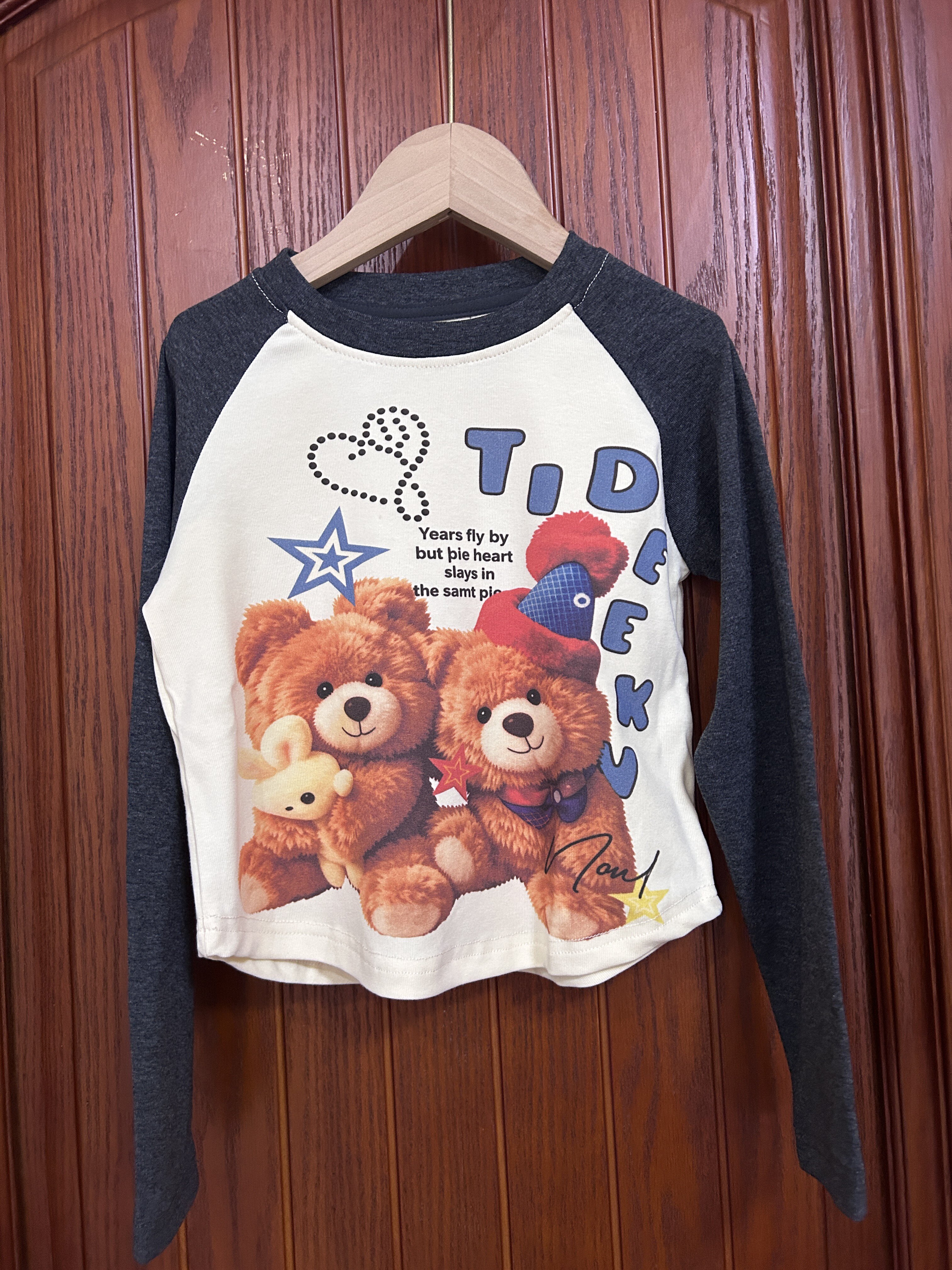 Customer photo for Grey Bear Tee, 120cm