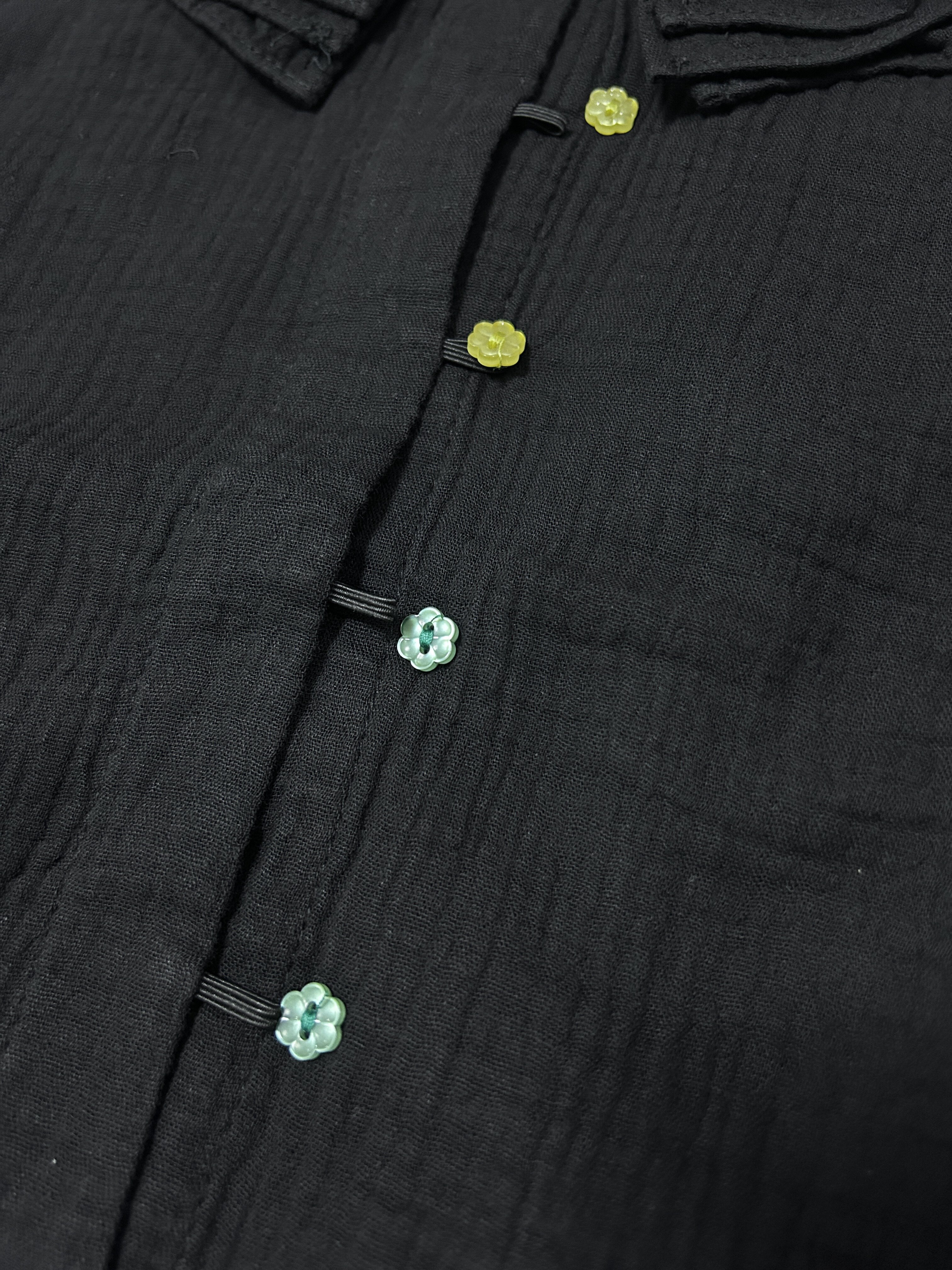 Customer photo for Black Doll-Collar Shirt, 120cm