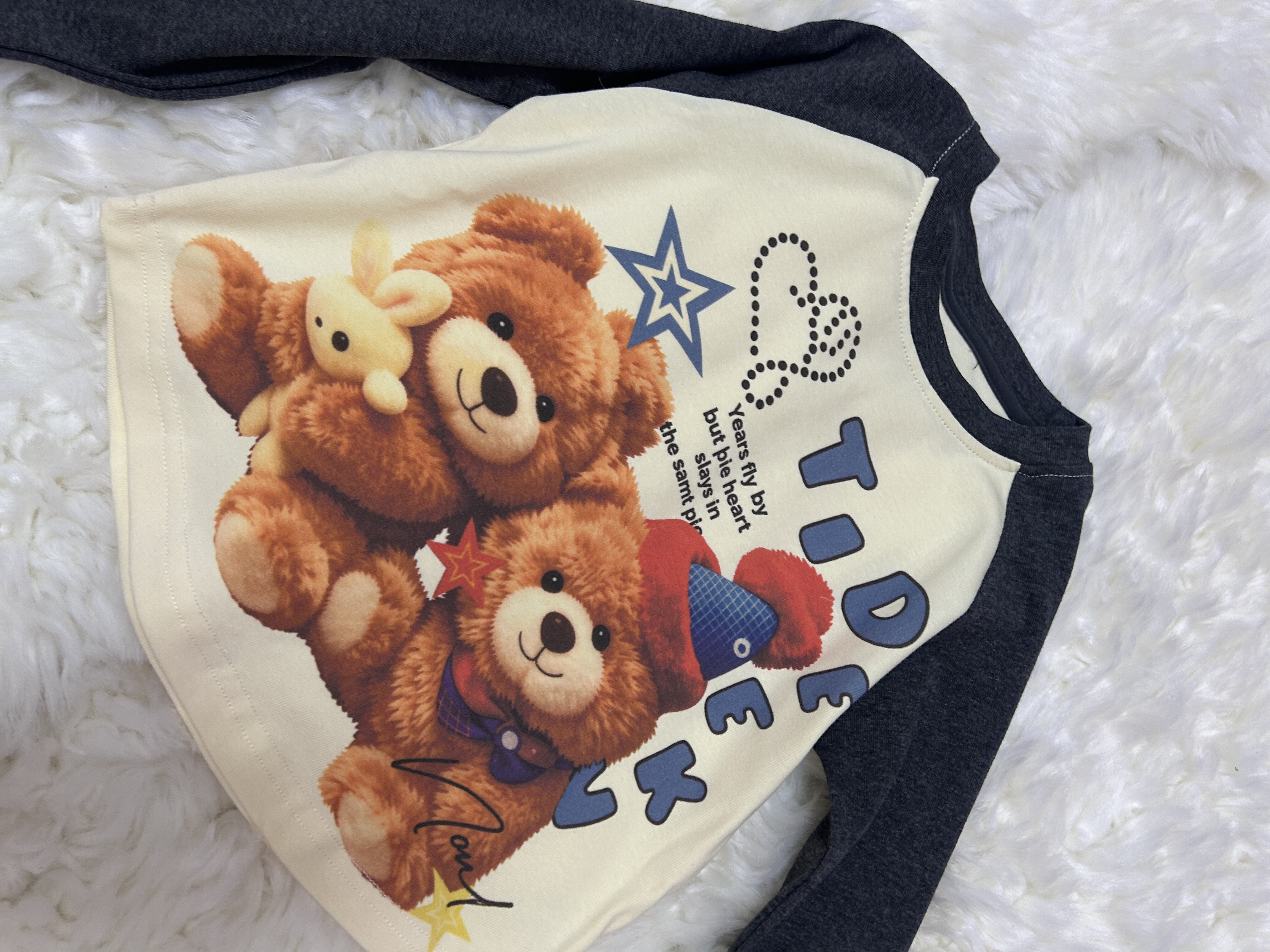 Customer photo for Grey Bear Tee, 120cm