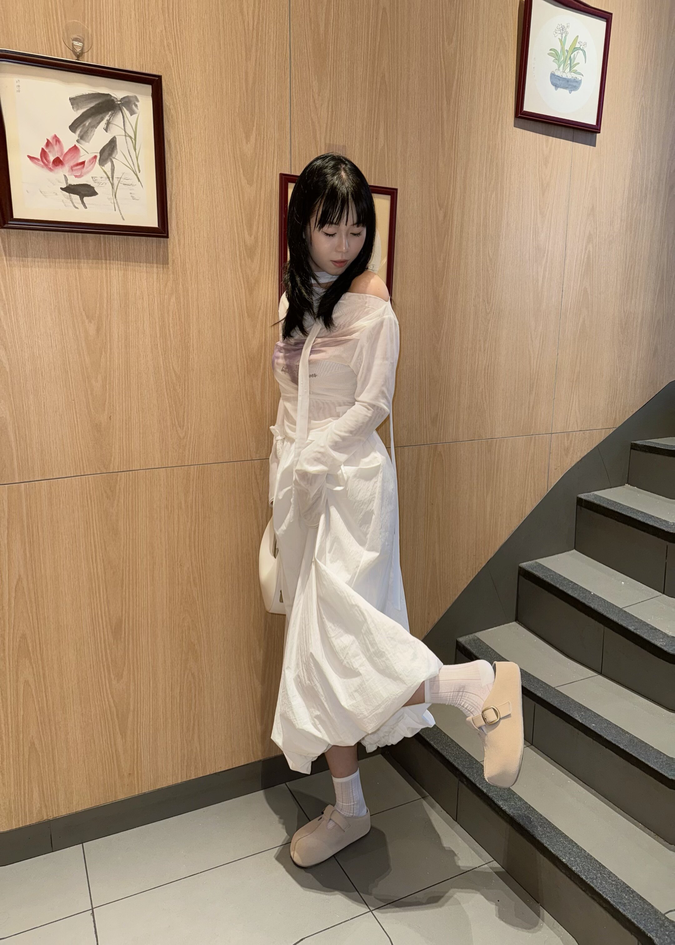 周雨彤同款百丽2代勃肯鞋 厚底花生吐司设计 软弹舒适如踩面包 包头可外穿休闲时髦