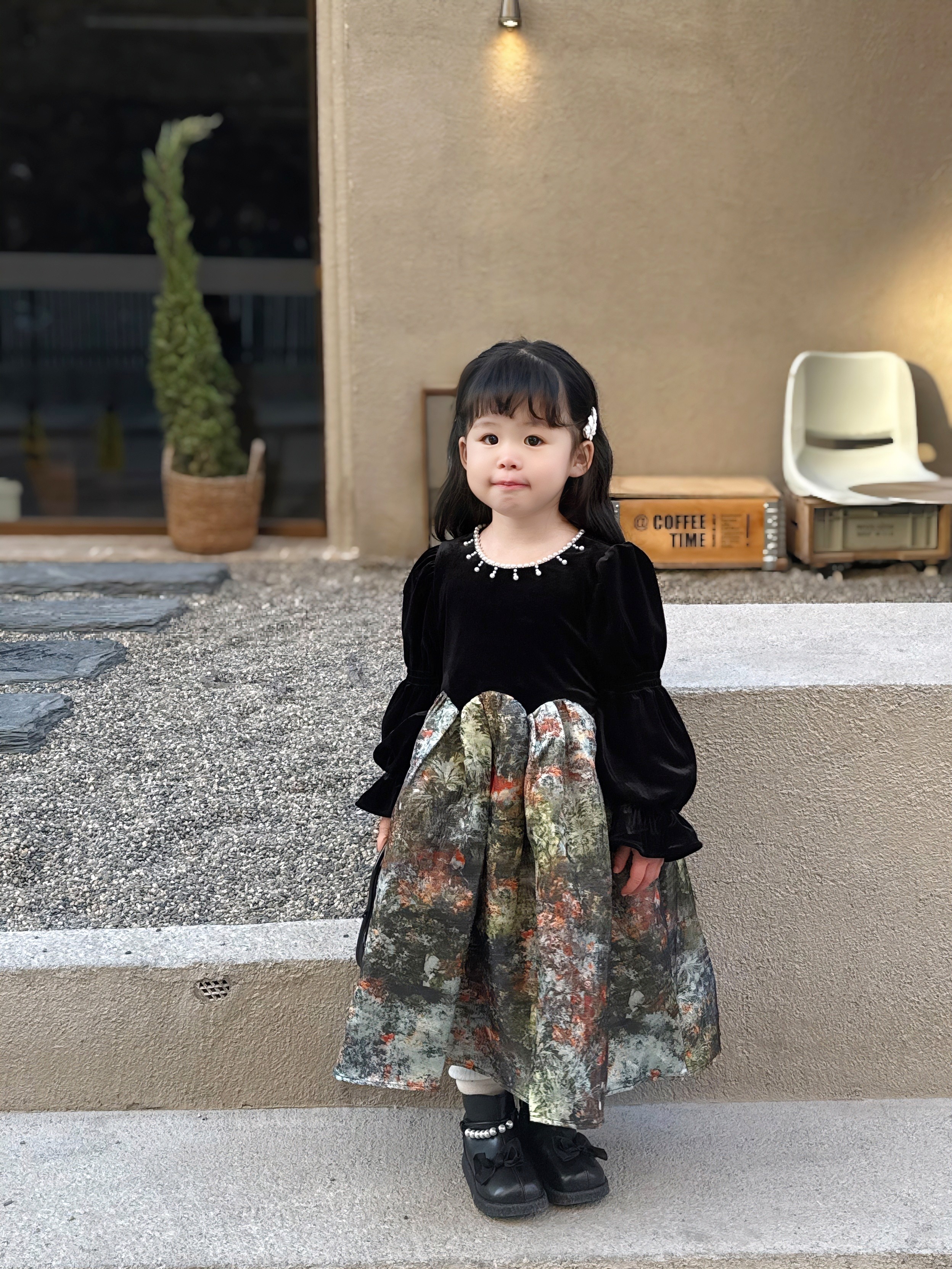 Customer photo for Black Fleece-Lined, 110cm