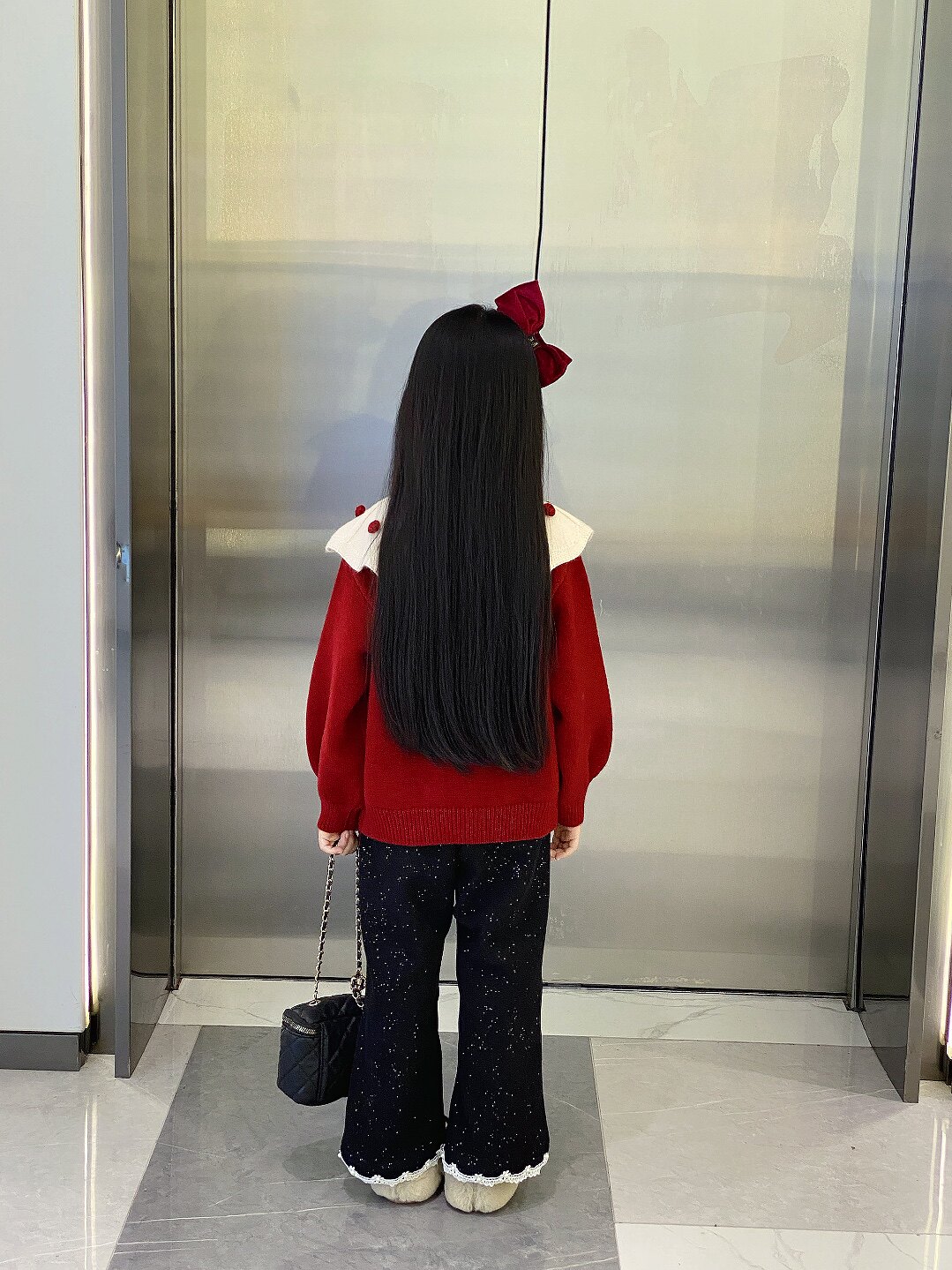 Customer photo for Red, 110cm