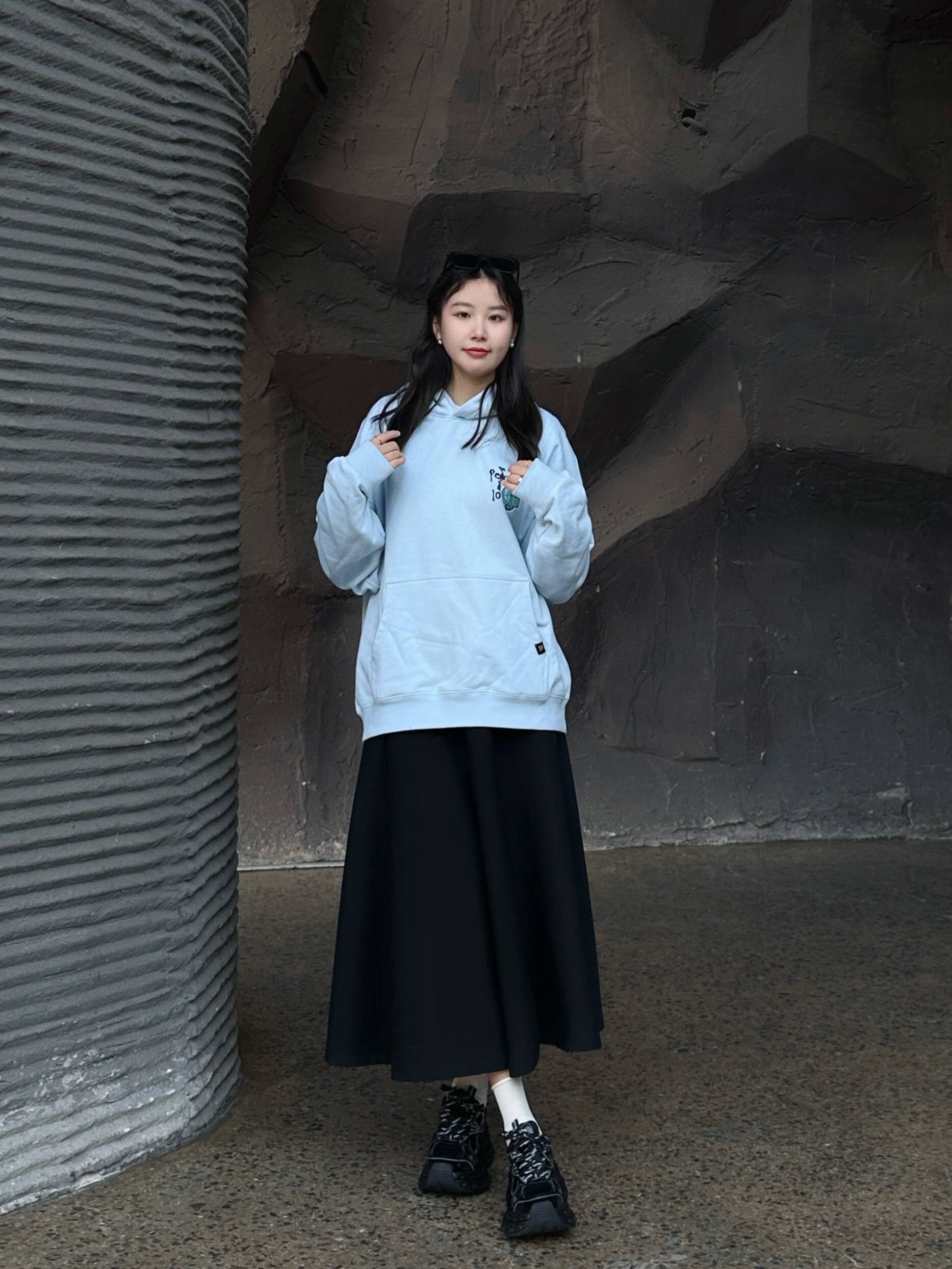 迪丽热巴同款骆驼银月老爹鞋 厚底增高拉长比例 银色系未来感十足