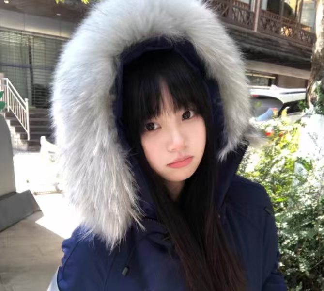 真我黑长直漫画齐刘海假发套 全真发整顶设计 自然隐形无痕贴合 长发飘逸顺滑