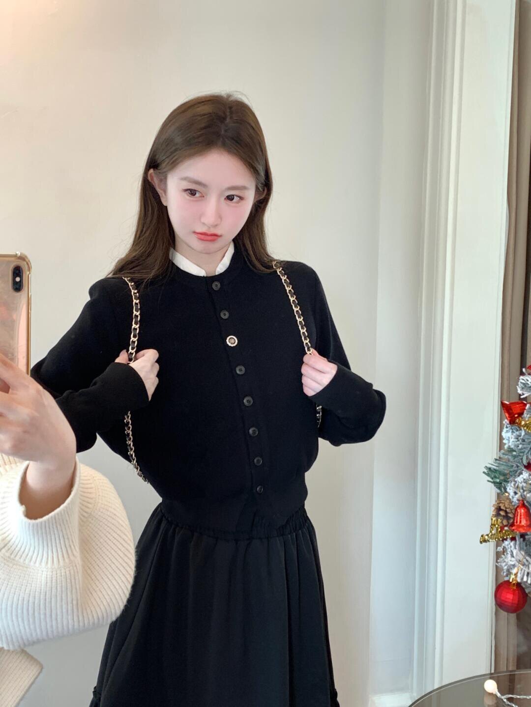 unifittoo早春小香风套装 一整套搞定韩系高级感穿搭 富家千金气质满满 裙装设计优雅显瘦