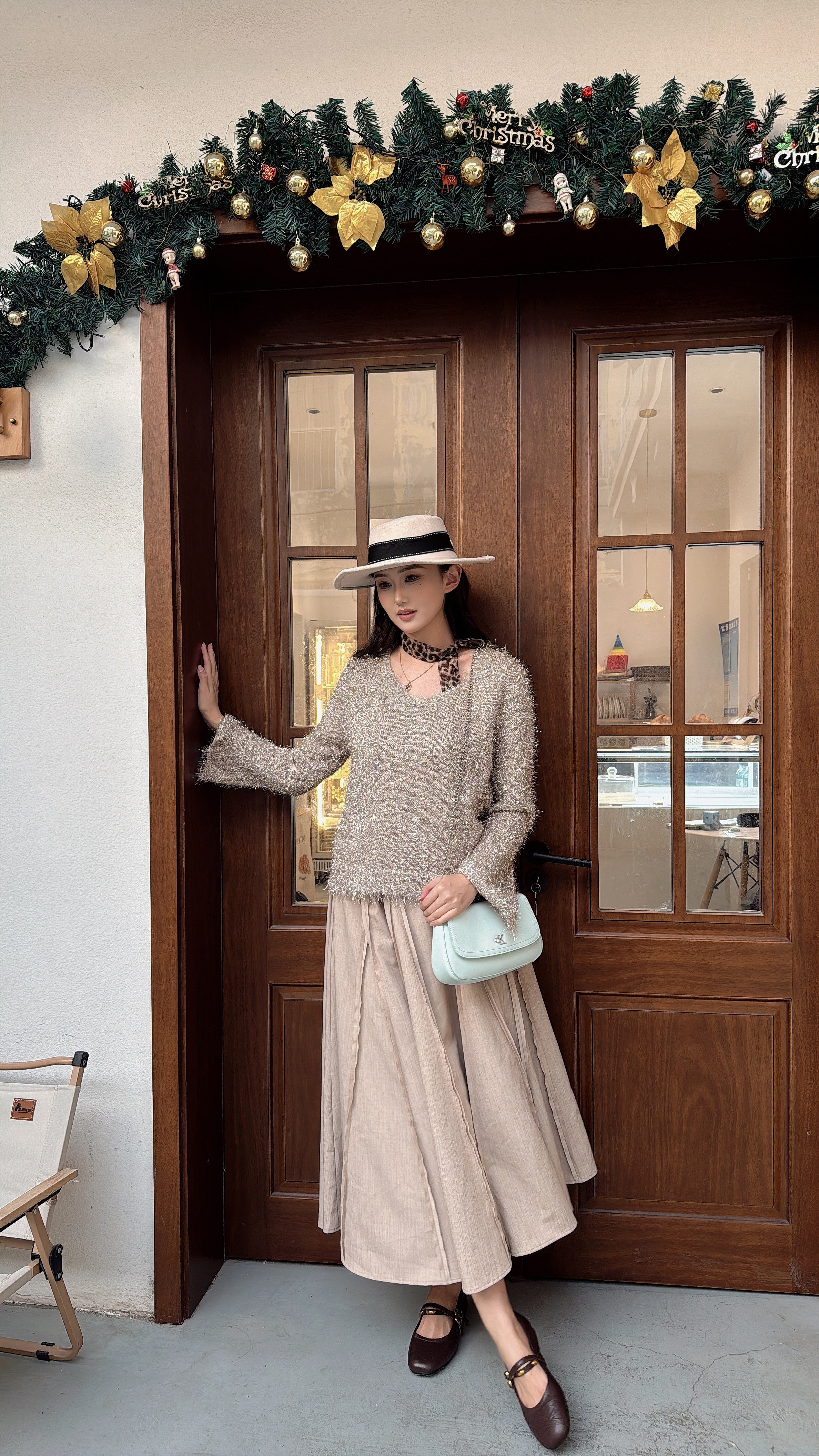 百丽小金豆芭蕾玛丽珍鞋 羊皮材质柔软亲肤 蛋卷鞋底舒适不累脚