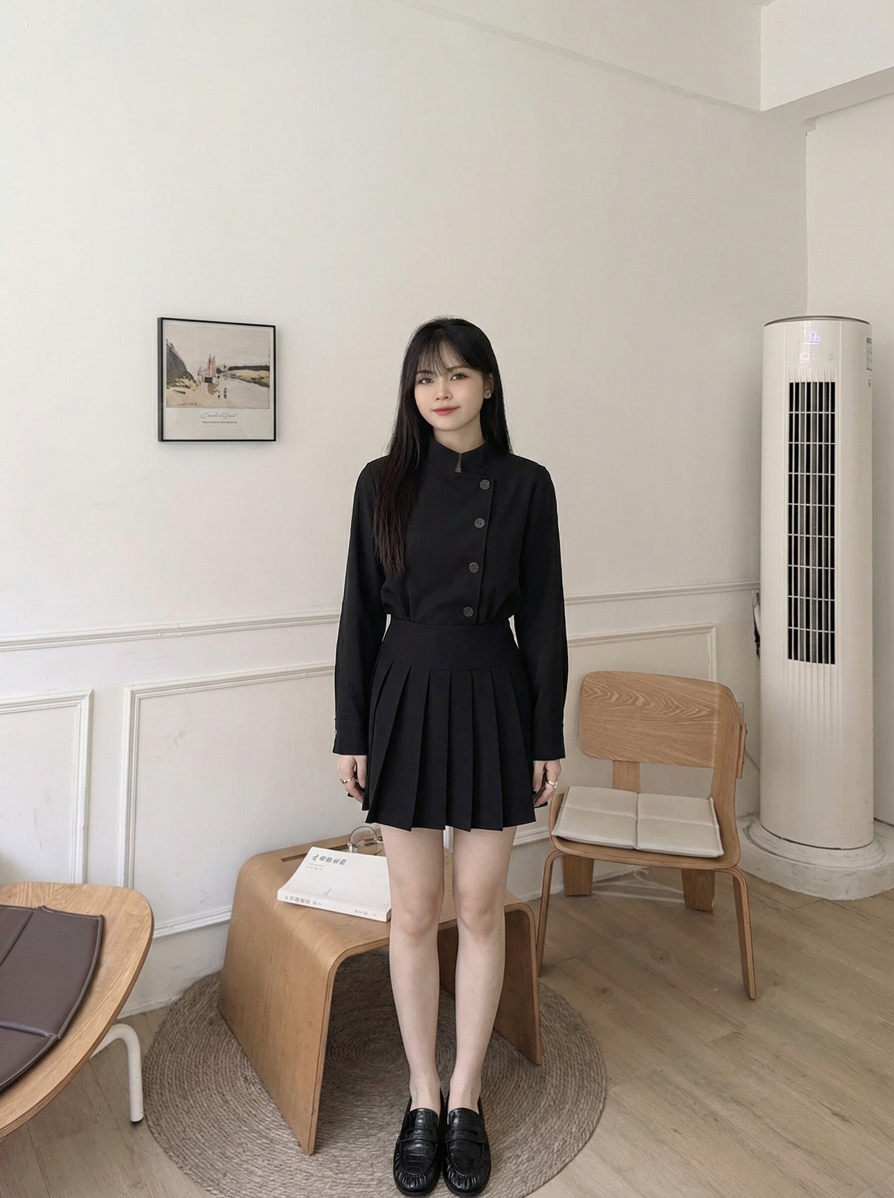 田曦薇同款百丽海鸥乐福鞋2.0 厚底增高设计拉长比例 真皮材质柔软亲肤