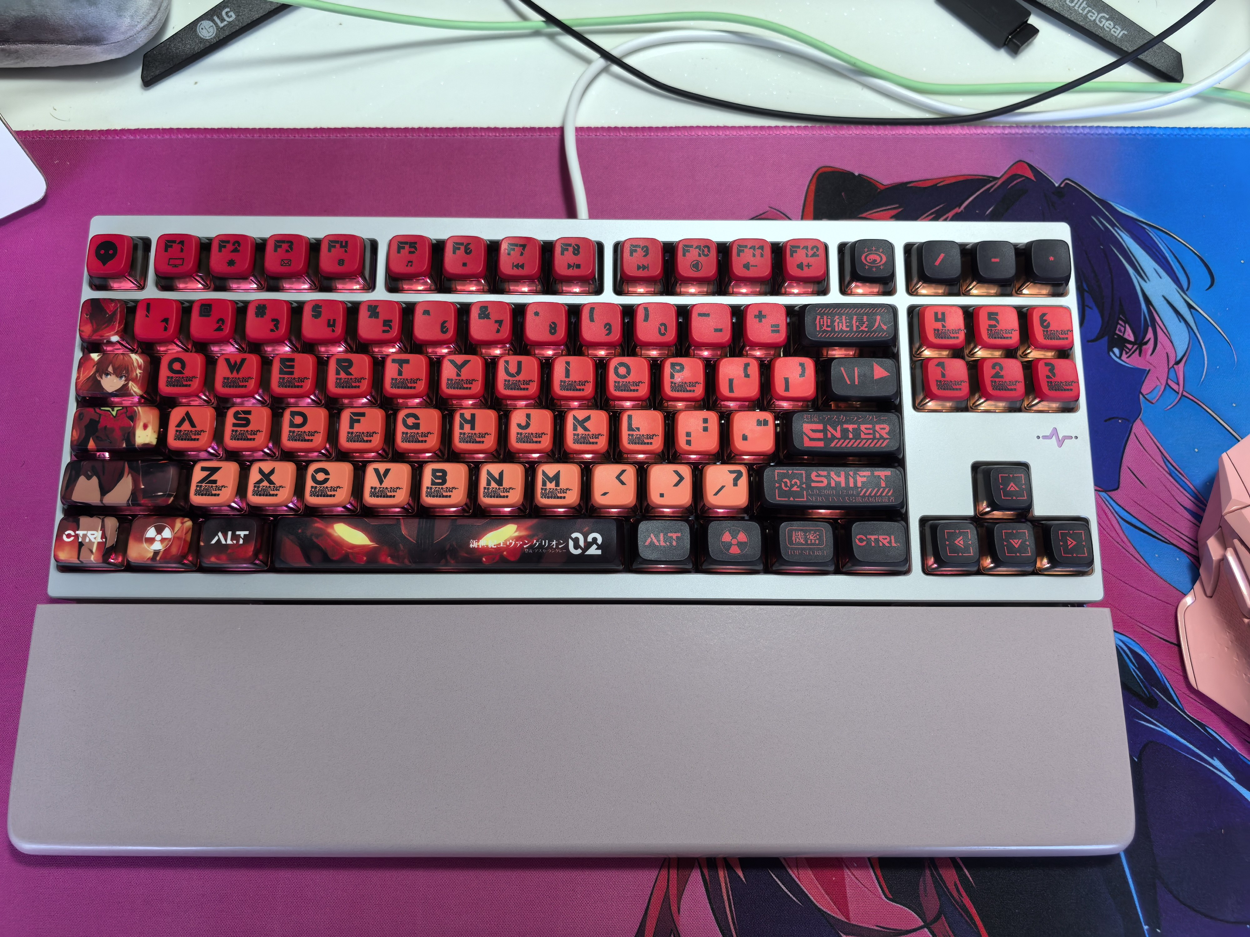 WOB CAPXXX CRUSH80铝坨坨机械键盘无线三模RGB客制化键盘