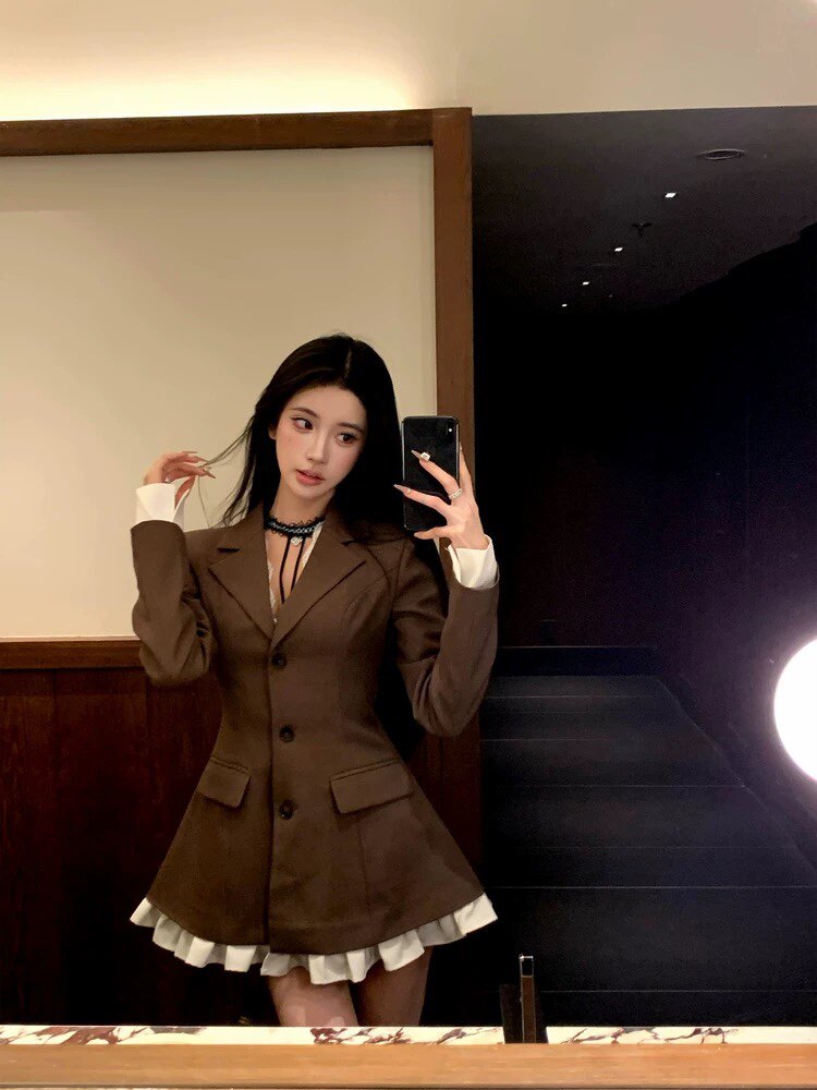 Barb Chill春季假两件西装裙,演绎属于你的千金名媛范儿