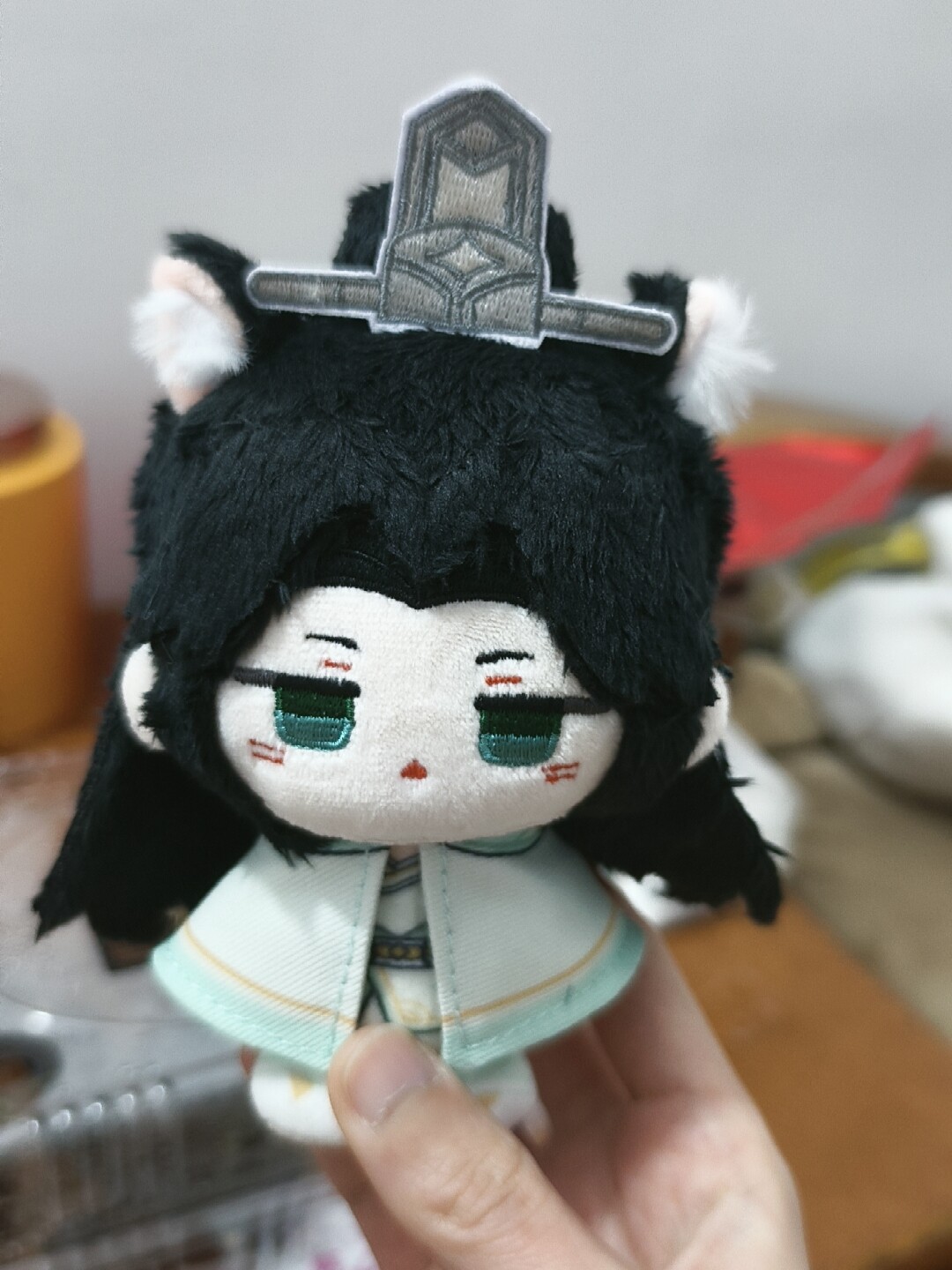 人渣反派自救系统动漫毛绒挂饰沈清秋洛冰河角色小娃娃