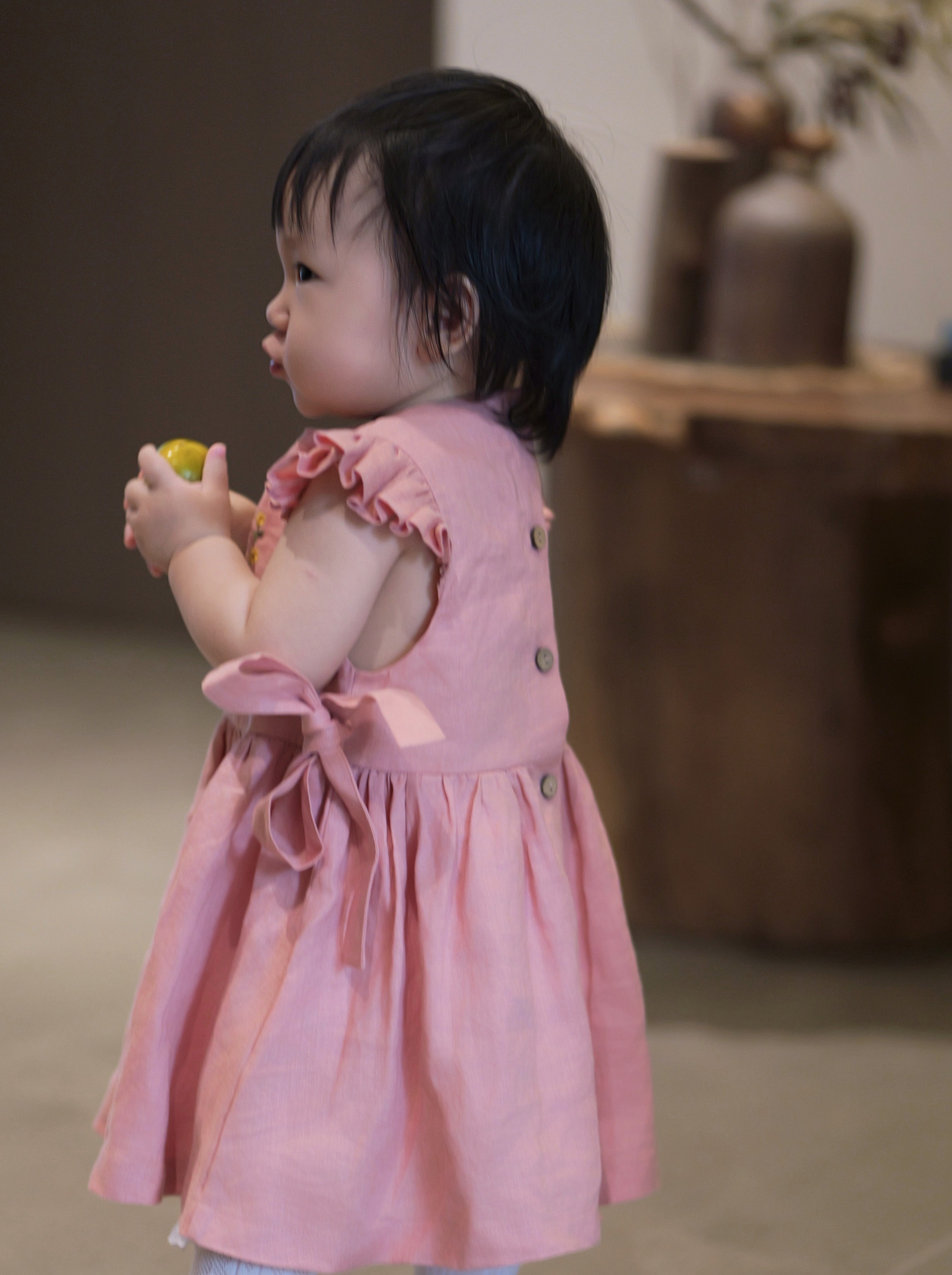 Customer photo for Peach Pink, 80cm