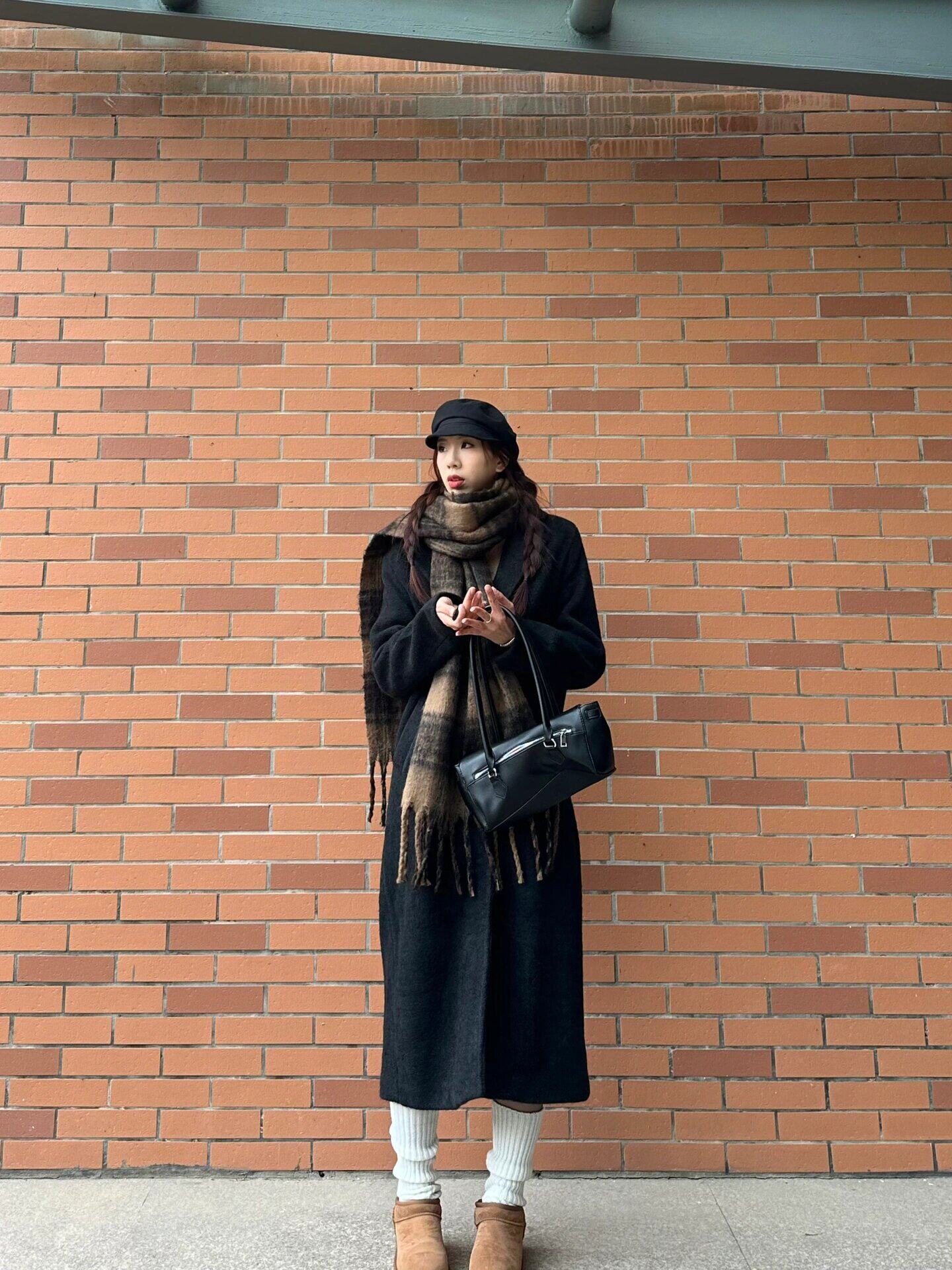 小野和子冬季黑丝光腿神器 加绒双层设计保暖不臃肿 替换装方便实用