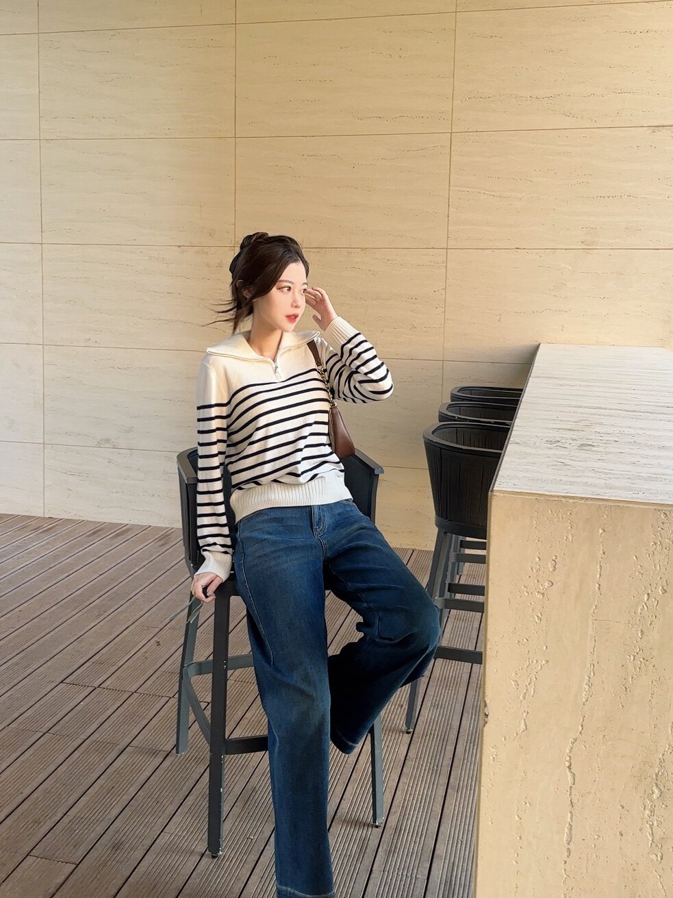 伊芙丽镇店春夏爆款 高腰设计拉长比例 弹力舒适不勒腿 朱珠代言