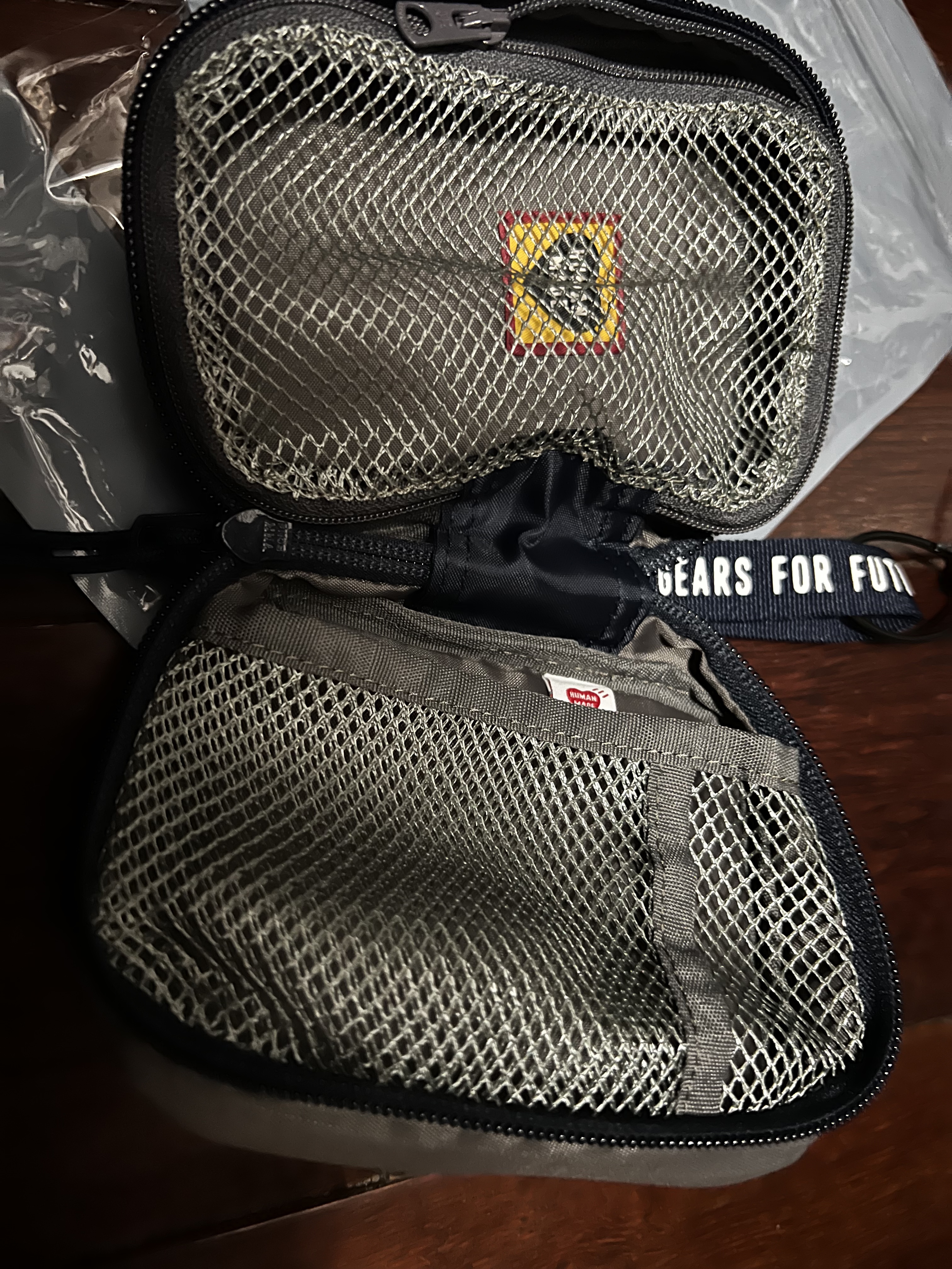 现货HUMAN MADE GADGET CASE #1/#2 防撕裂便携旅行收纳包25SS