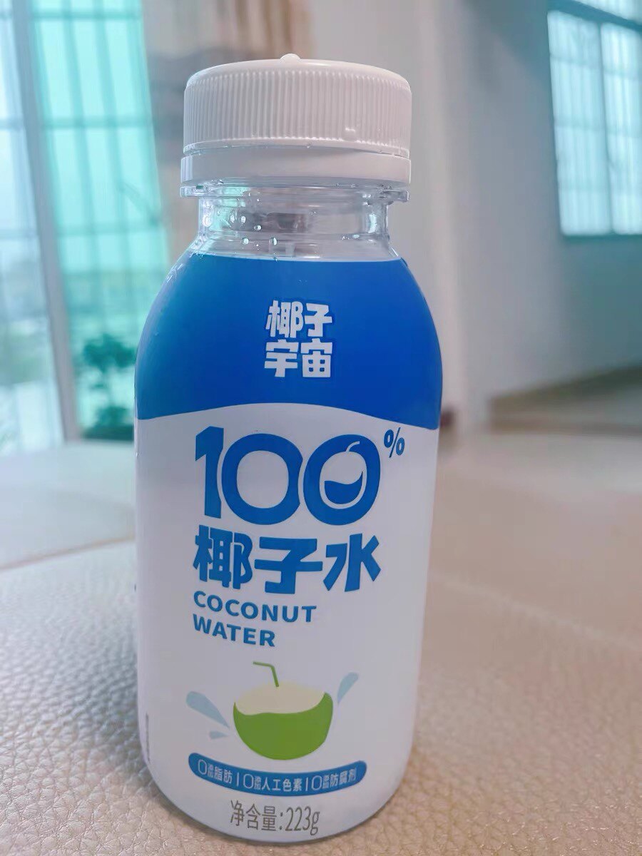 禪寶椰子宇宙100%椰子水天然電解質NFC椰青果汁飲料223ml*8瓶整箱