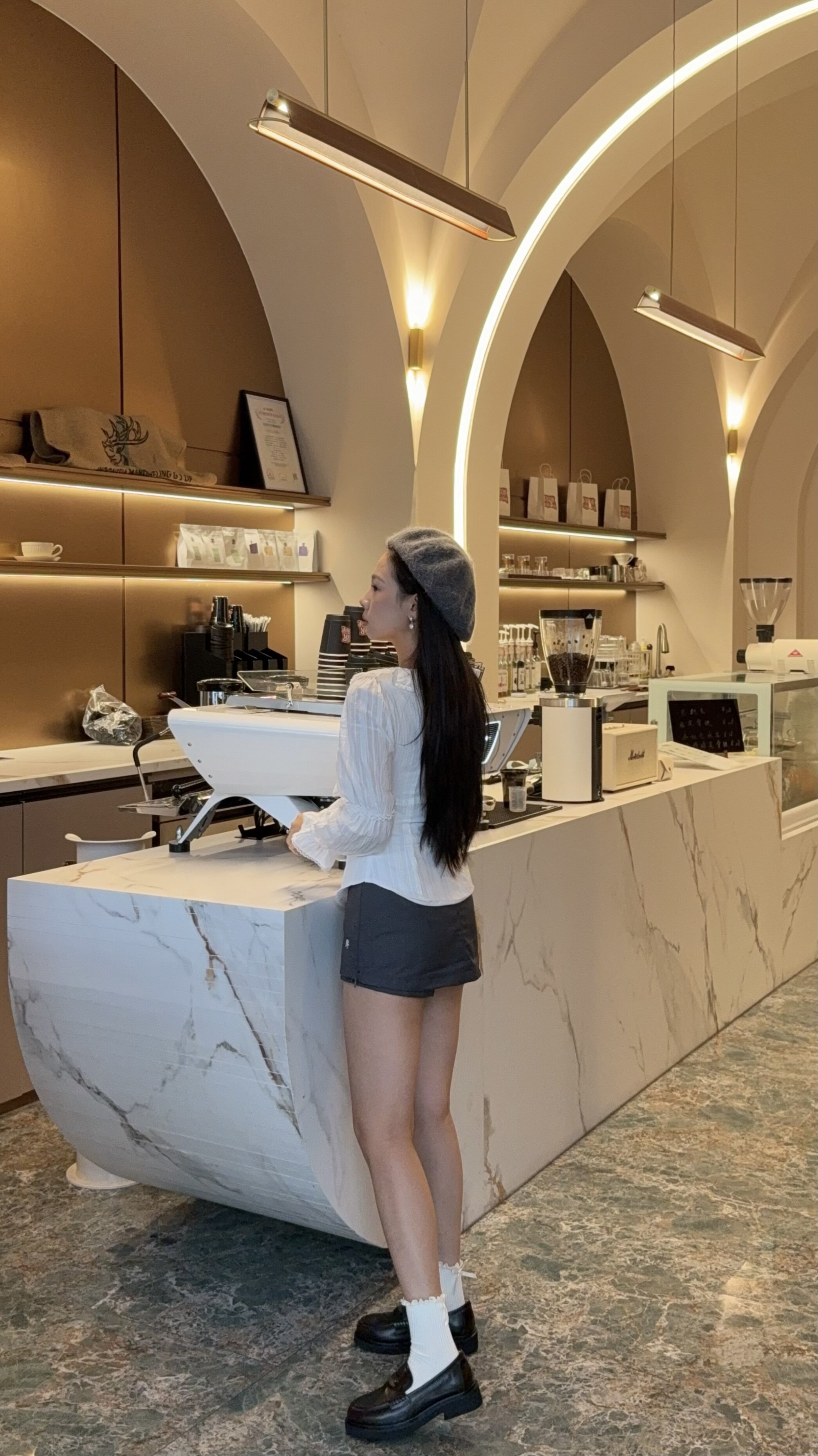 田曦薇同款百丽海鸥乐福鞋2.0 厚底增高设计拉长比例 真皮材质柔软亲肤