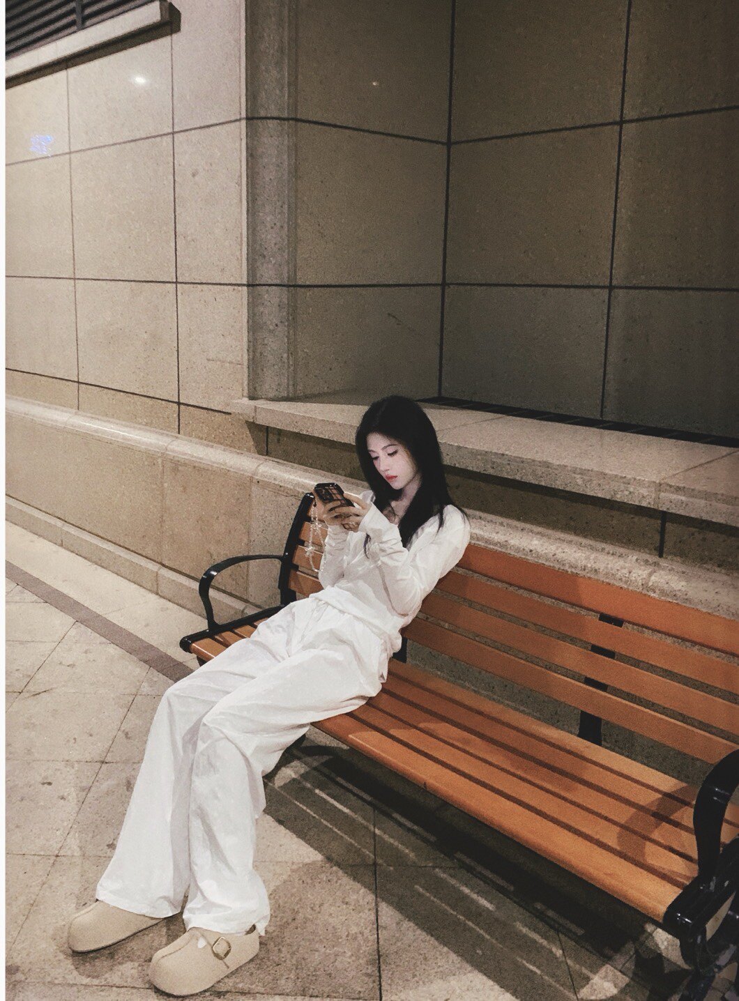 周雨彤同款百丽2代勃肯鞋 厚底花生吐司设计 软弹舒适如踩面包 包头可外穿休闲时髦