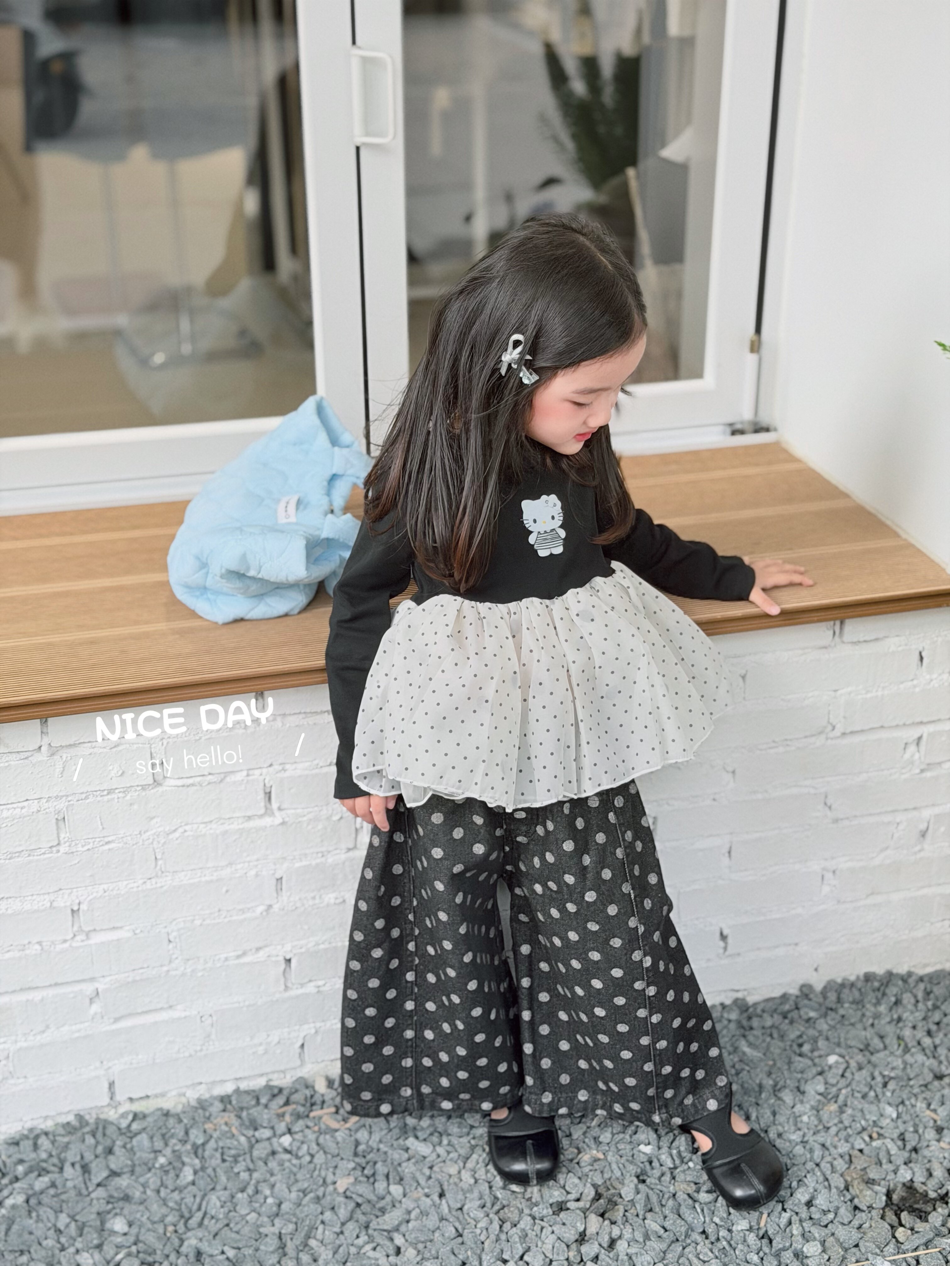 Customer photo for Top + Pants Set, 100cm