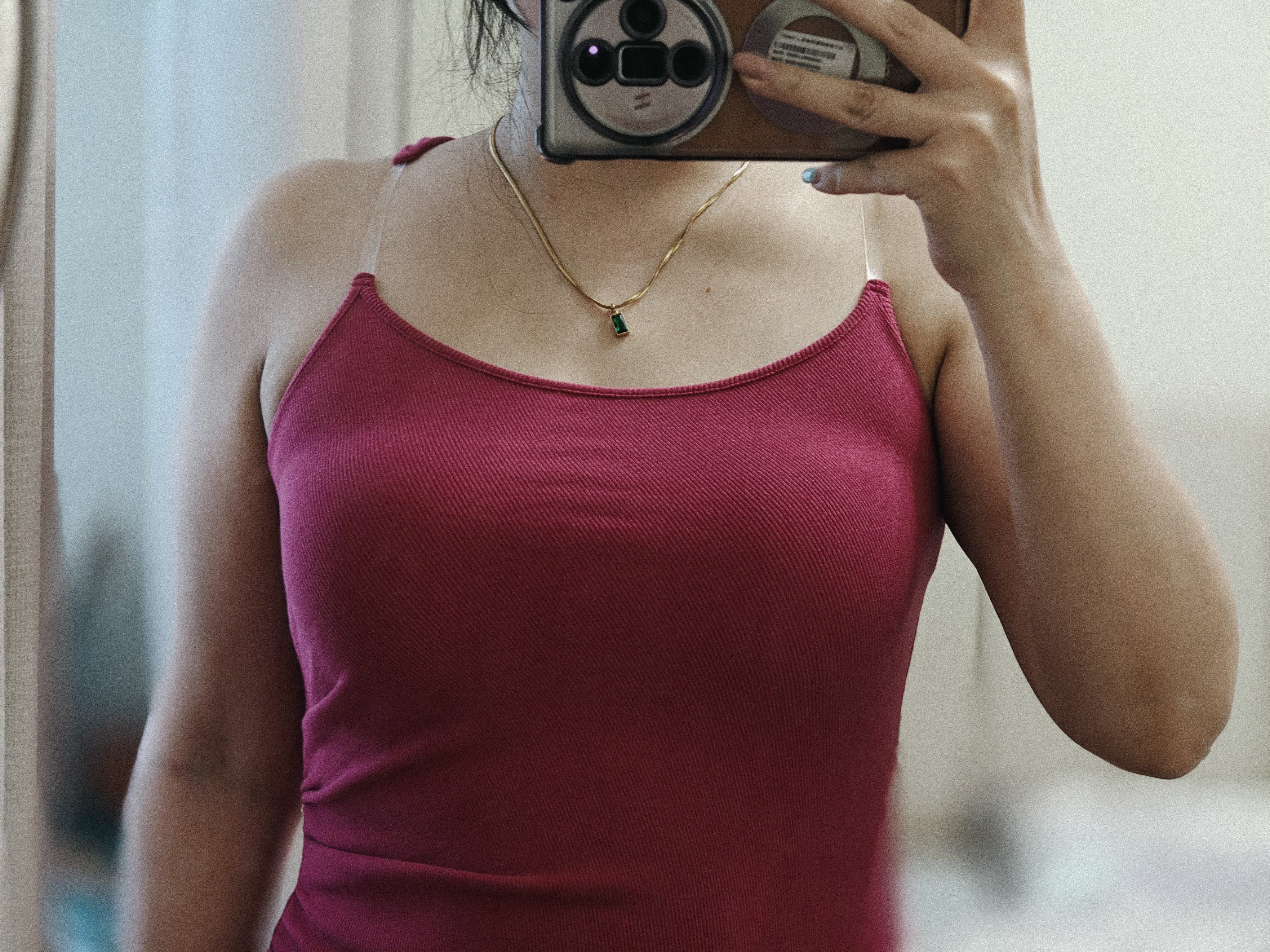 奶糖派大胸专属无肩带内衣 半杯2.0版聚拢显胸型 防滑设计蹦跳不移位