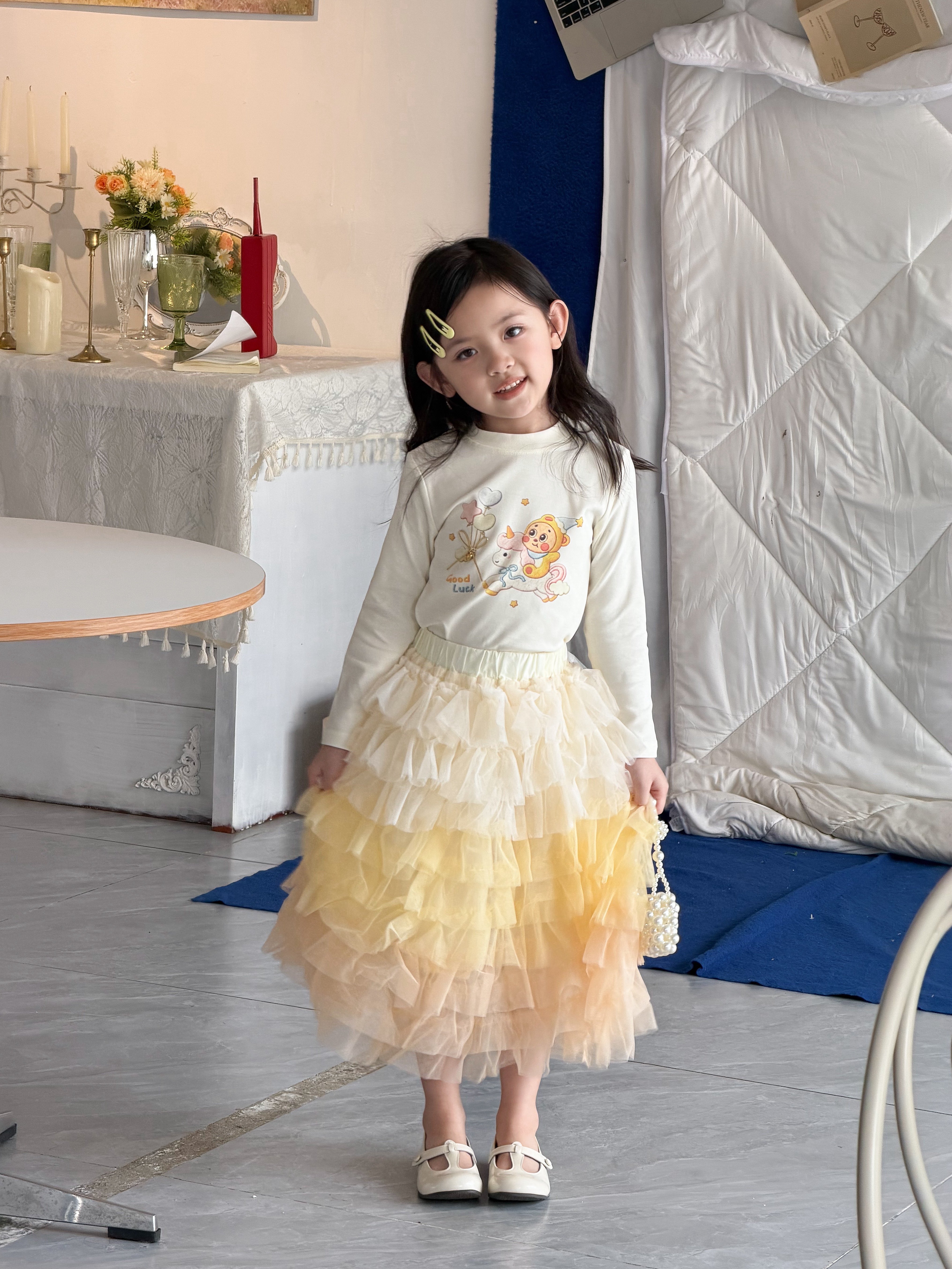 Customer photo for Yellow Skirt, 110cm