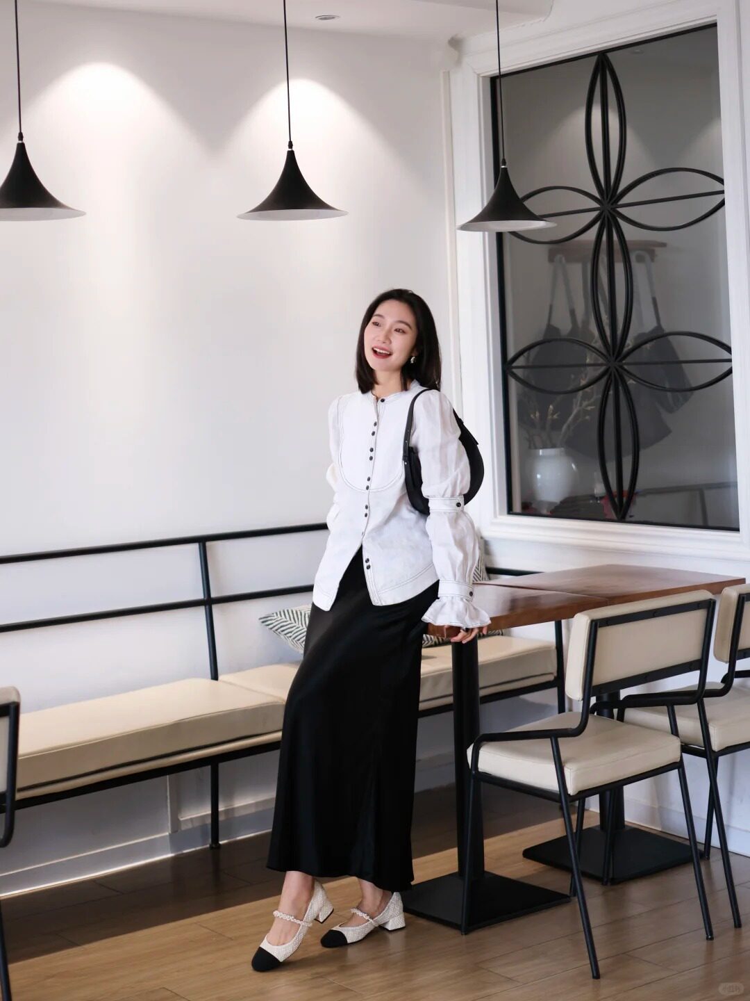 73hours巴黎恋人2026春季新款 小香风粗跟玛丽珍鞋 法式优雅气质拉满