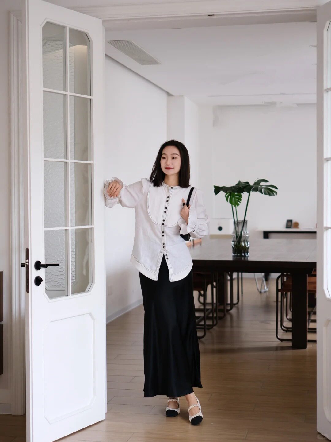 73hours巴黎恋人2026春季新款 小香风粗跟玛丽珍鞋 法式优雅气质拉满