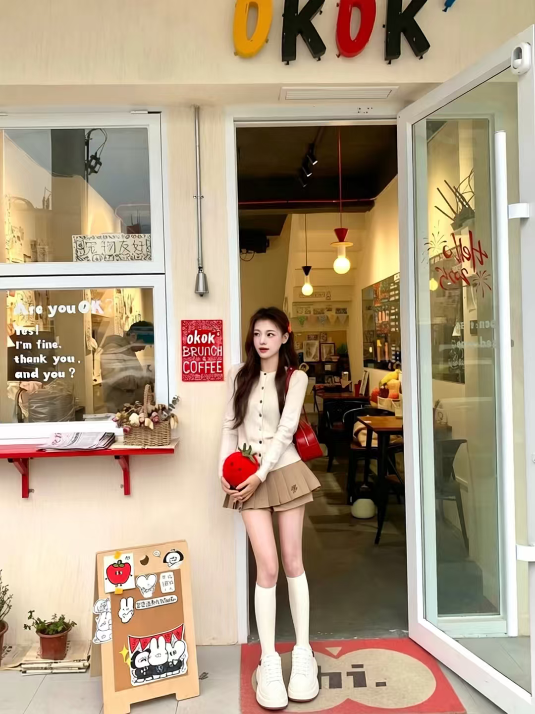 snowelf小个子真皮厚底小白鞋麦昆同款增高设计春夏透气不闷脚休闲板鞋百搭