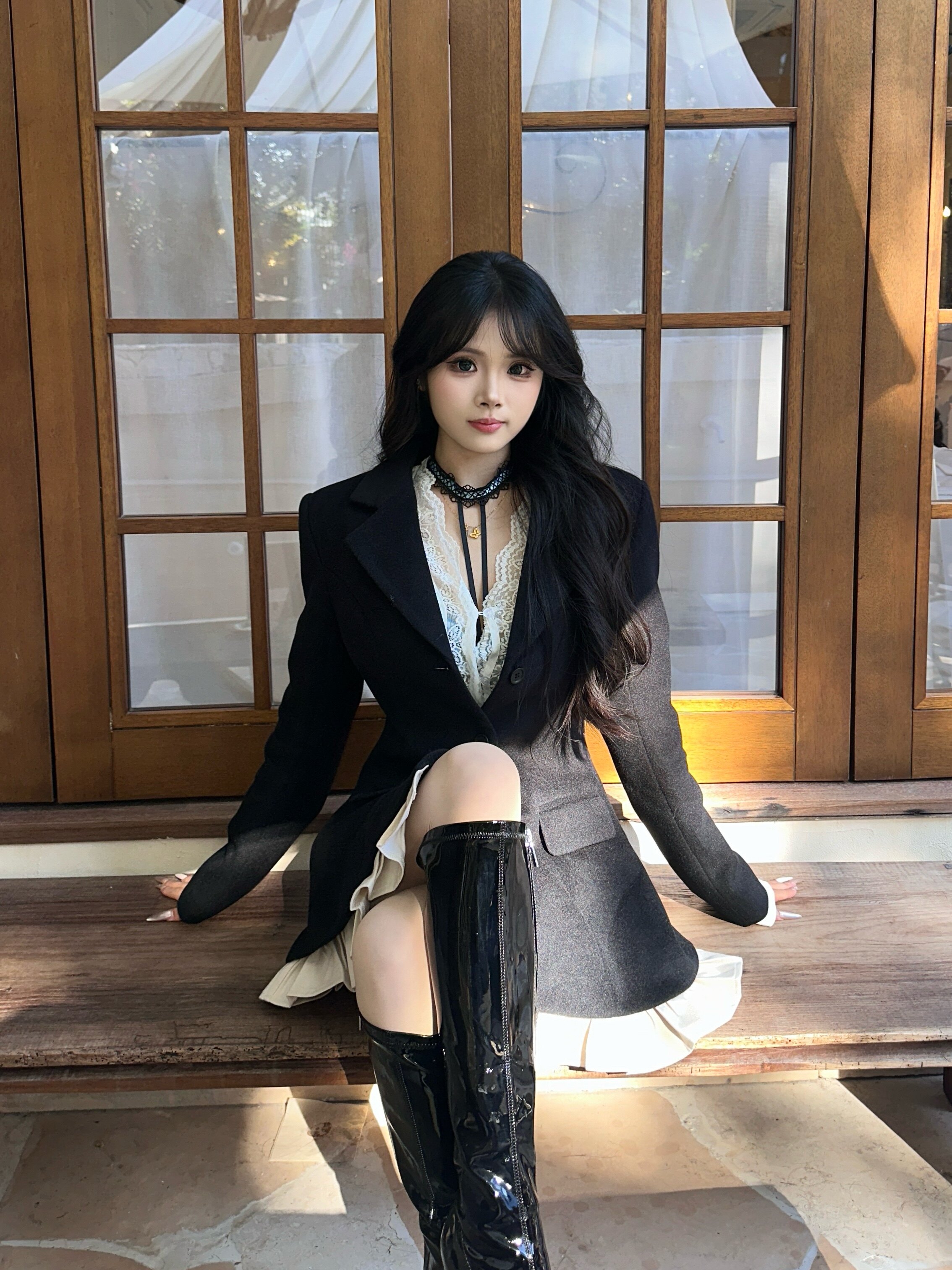 Barb Chill春季假两件西装裙,演绎属于你的千金名媛范儿