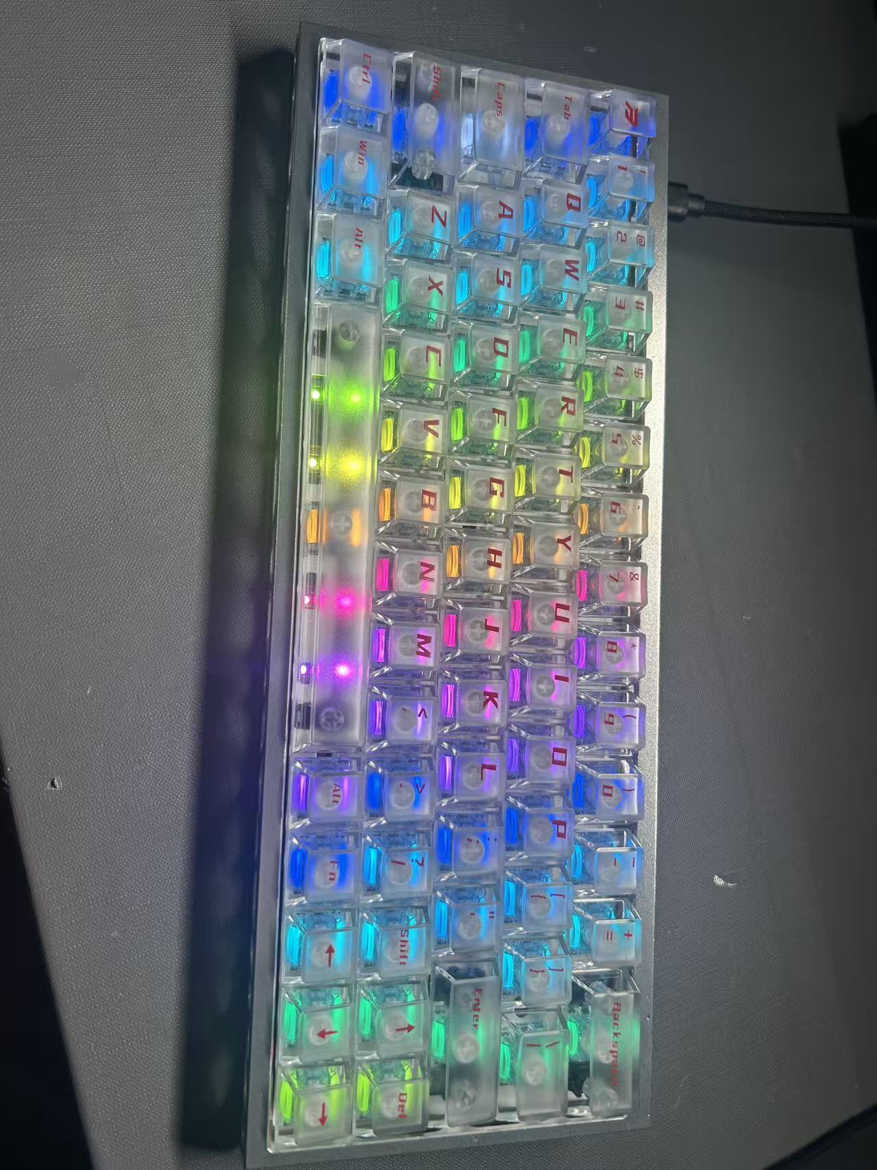 AE64 PRO-客制化PCB/兼容Gh60/EverGlide/双灯/0.001mm/480M主频评价 - 淘宝网