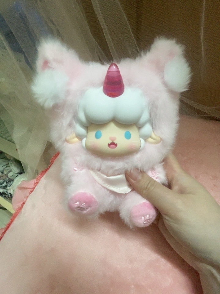 正版TOPTOY卷卷羊喵记糖果屋系列搪胶毛绒盲盒吉祥物玩偶新年摆件