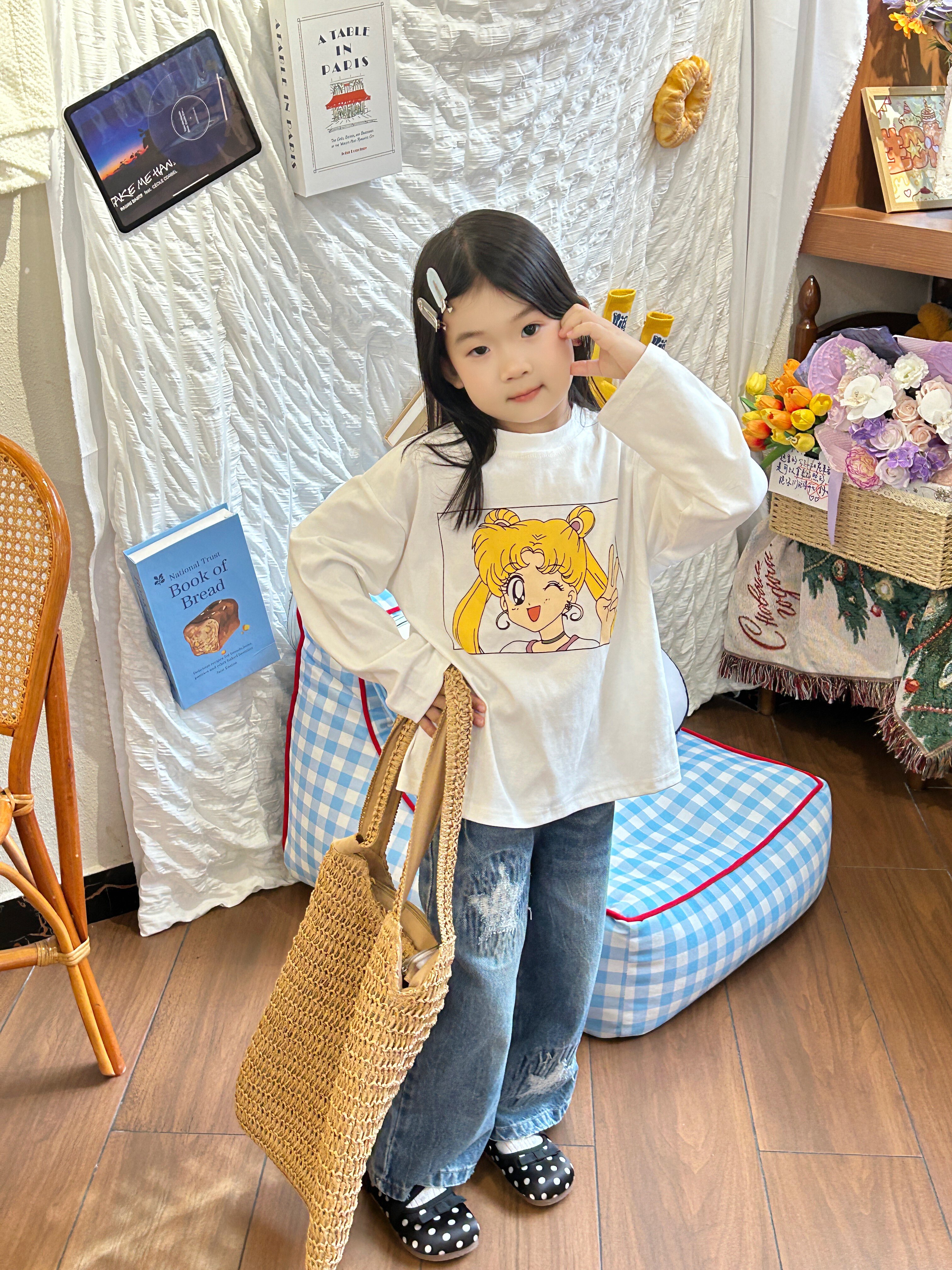 Customer photo for White Tee, 120cm