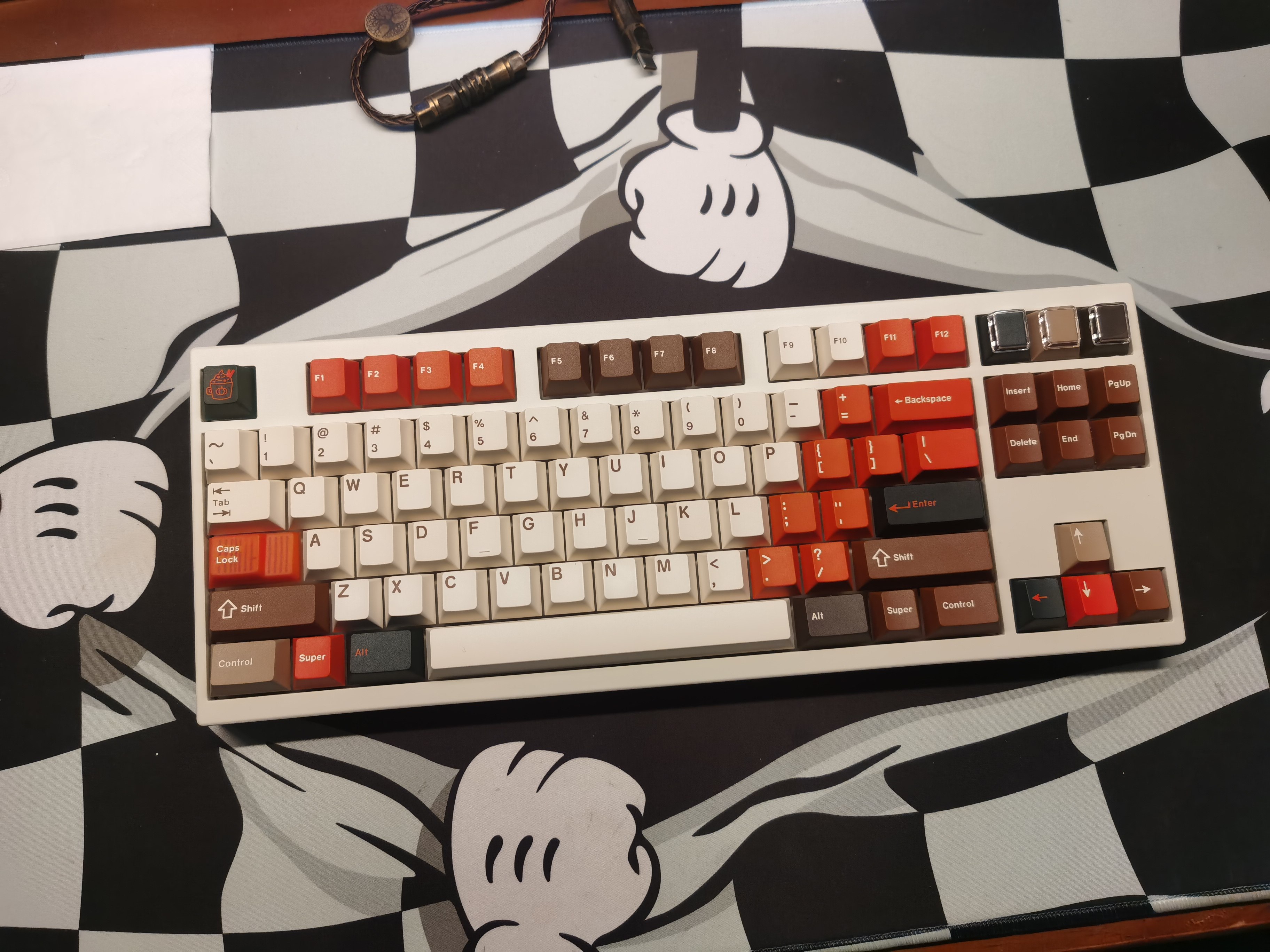 Swagkeys Transition Lite 87键透明PC塑料机械键盘全键热插拔RGB有线