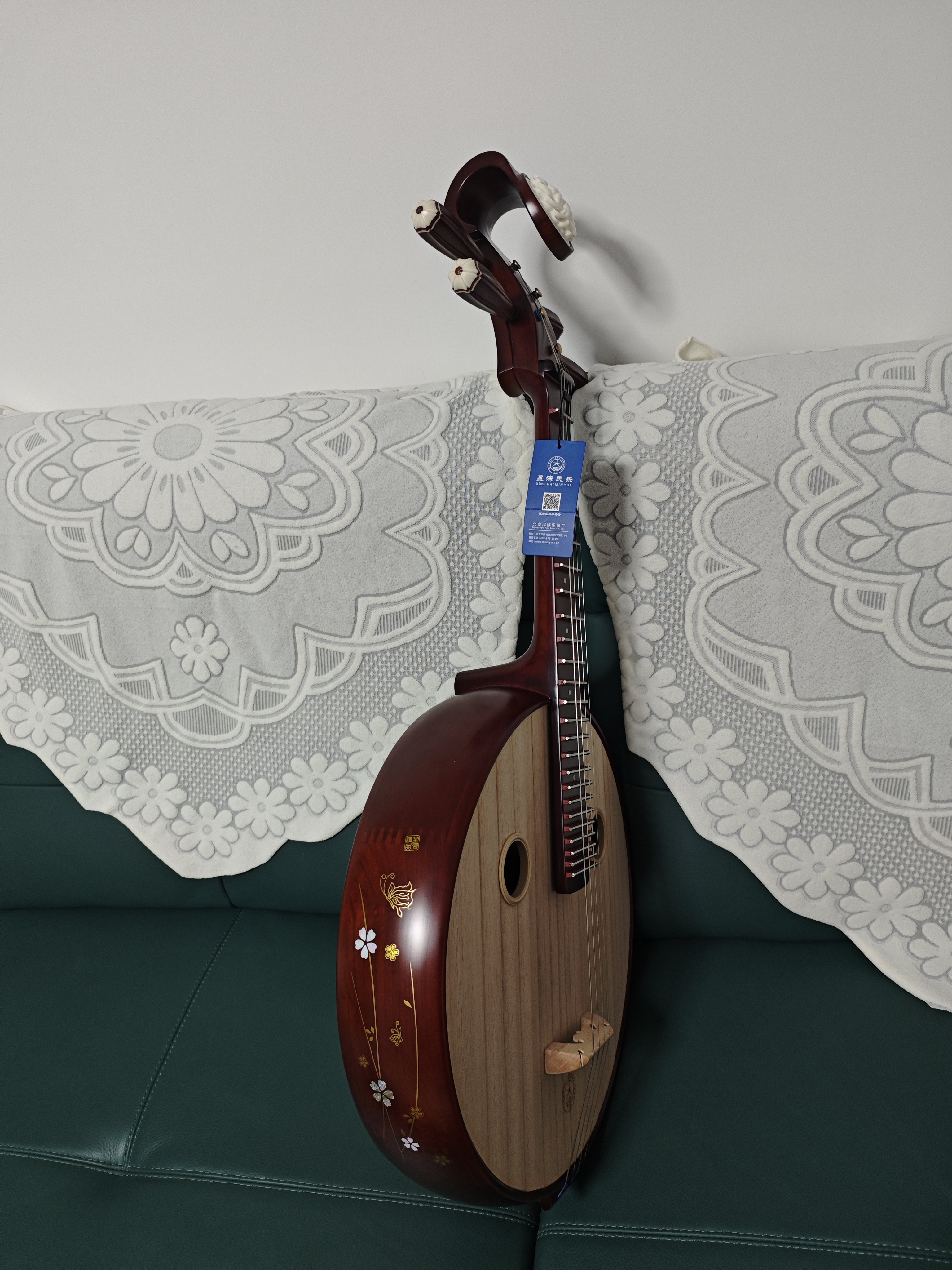 北京星海专业中阮乐器初学硬木民族乐器中阮琴8571YW 8511 8511T